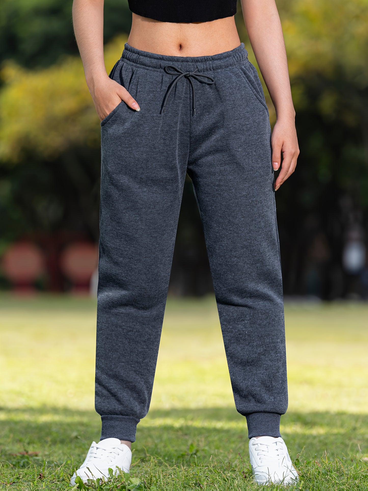 NYC winter trouser for girls (Dark Grey)