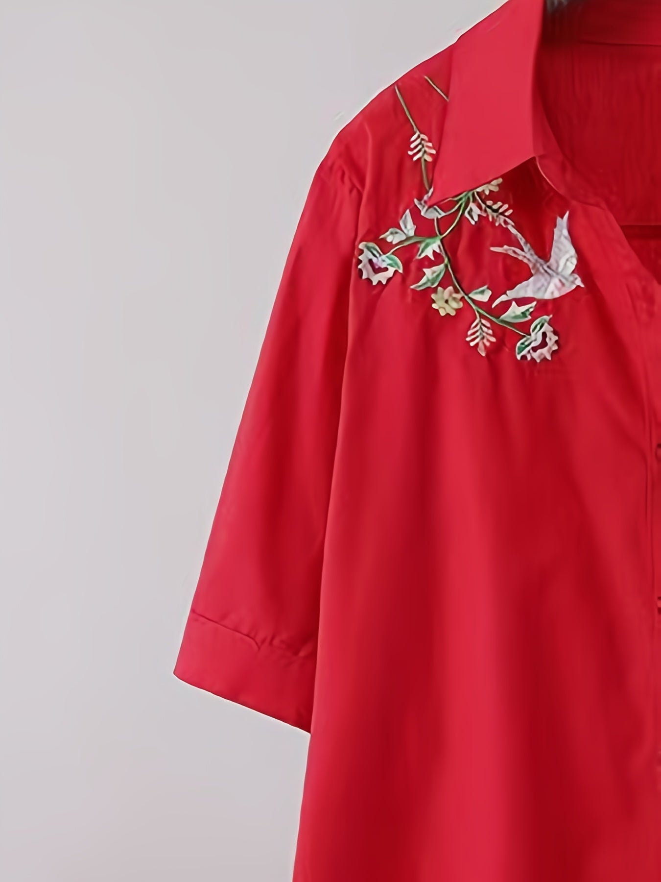 Freshness embroided shirt