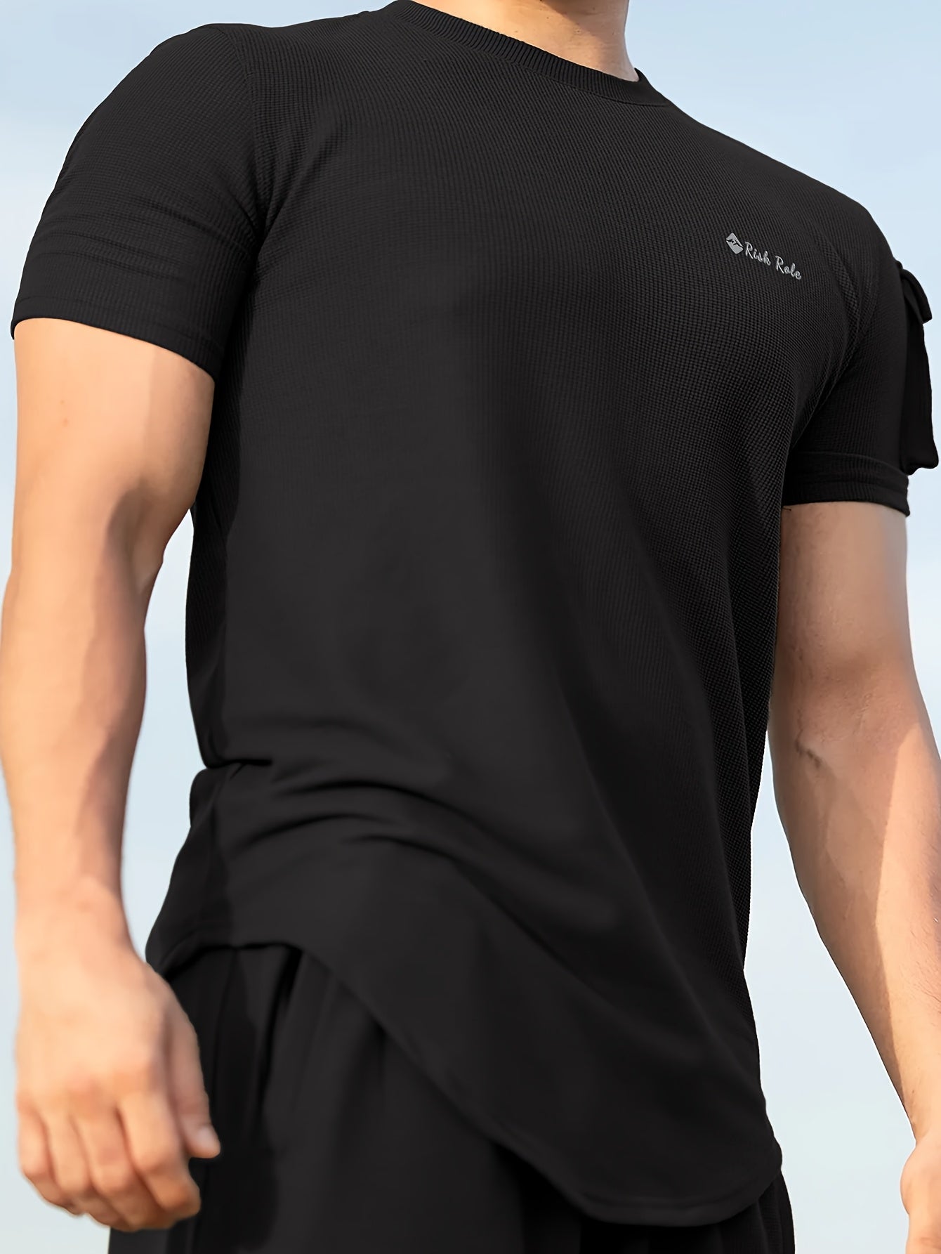 RCN tracksuit with shorts (Black)