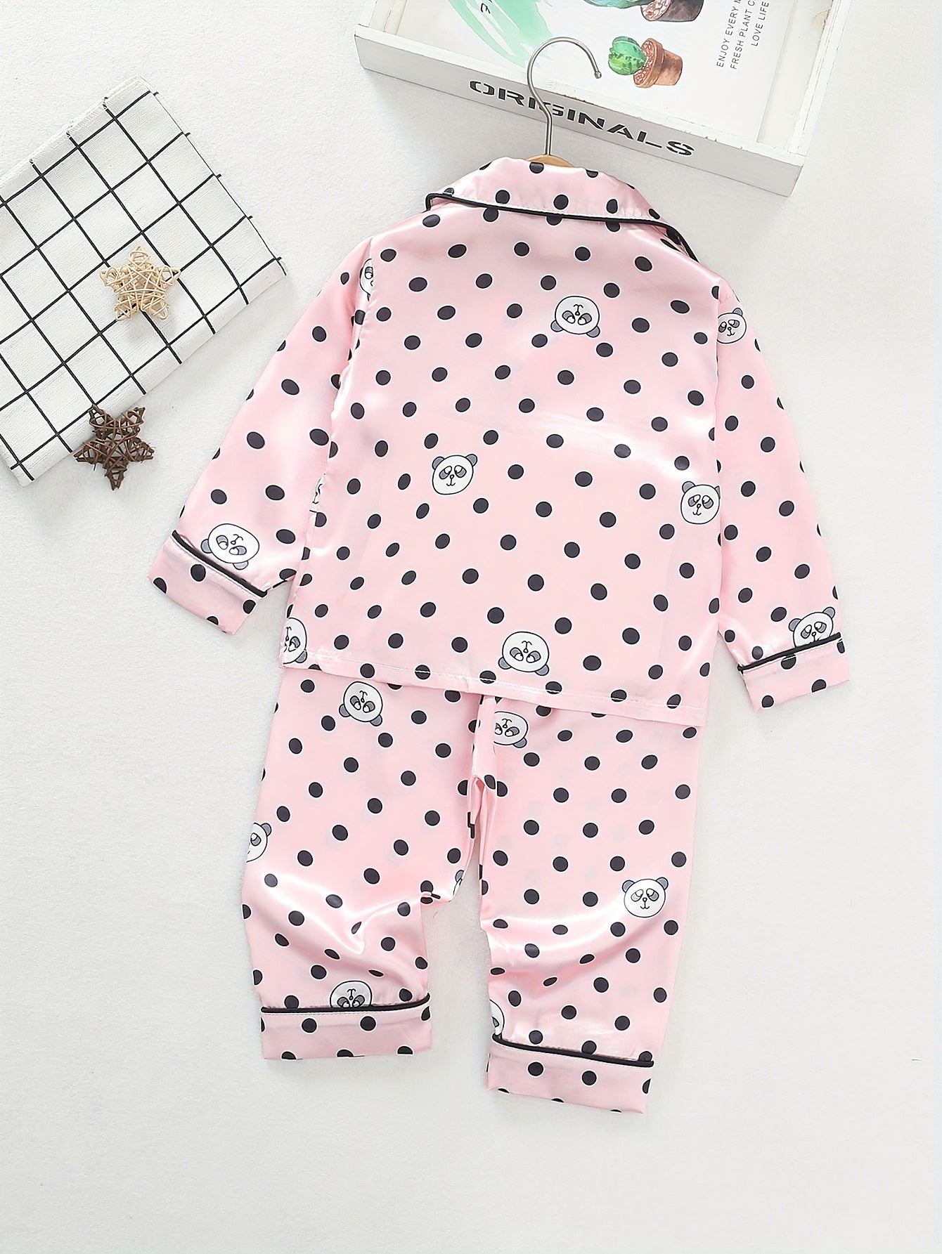 Chic cartoon Pj set for kids