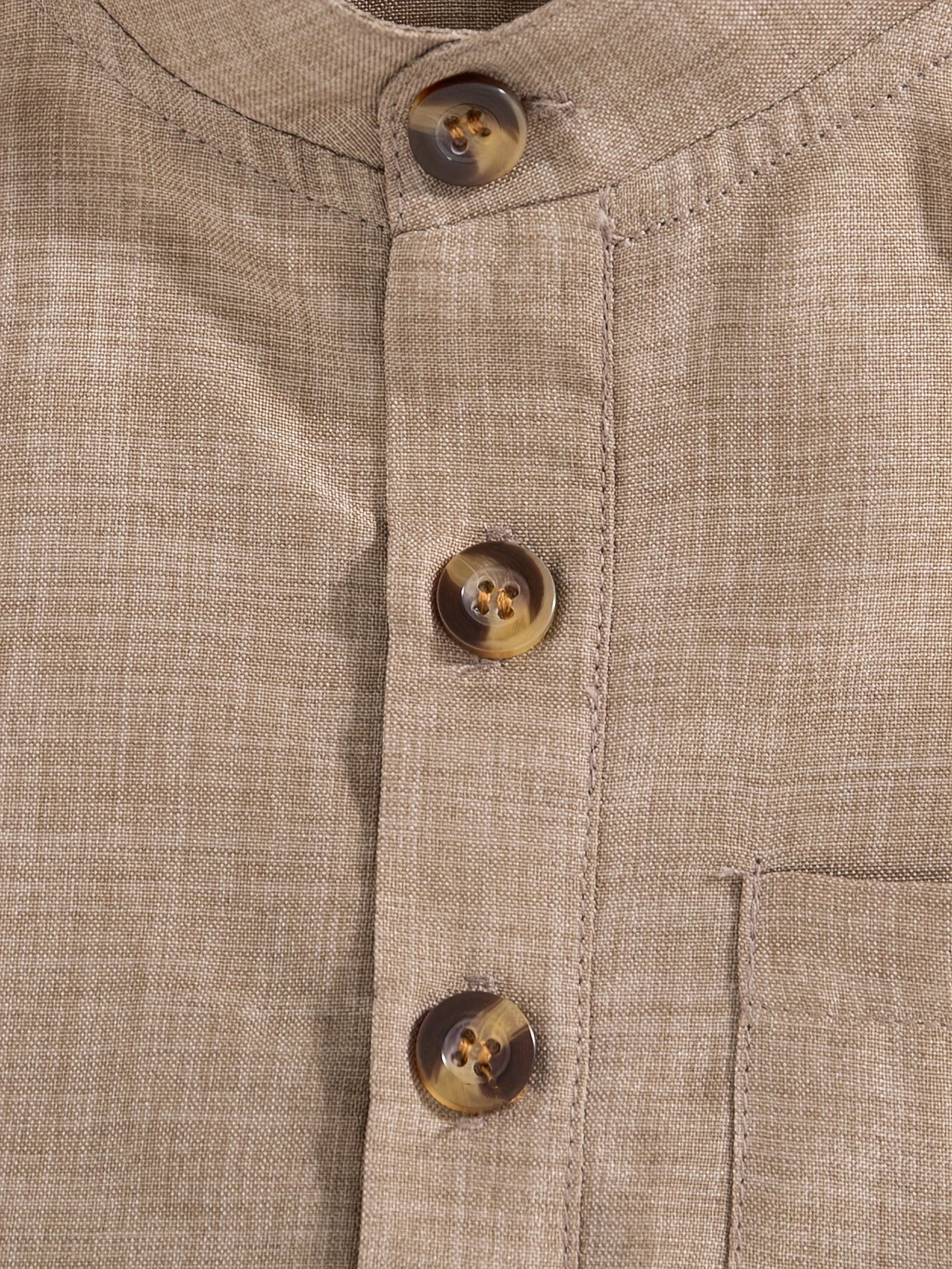 Uzbak Two piece set for kids & boys (brown)
