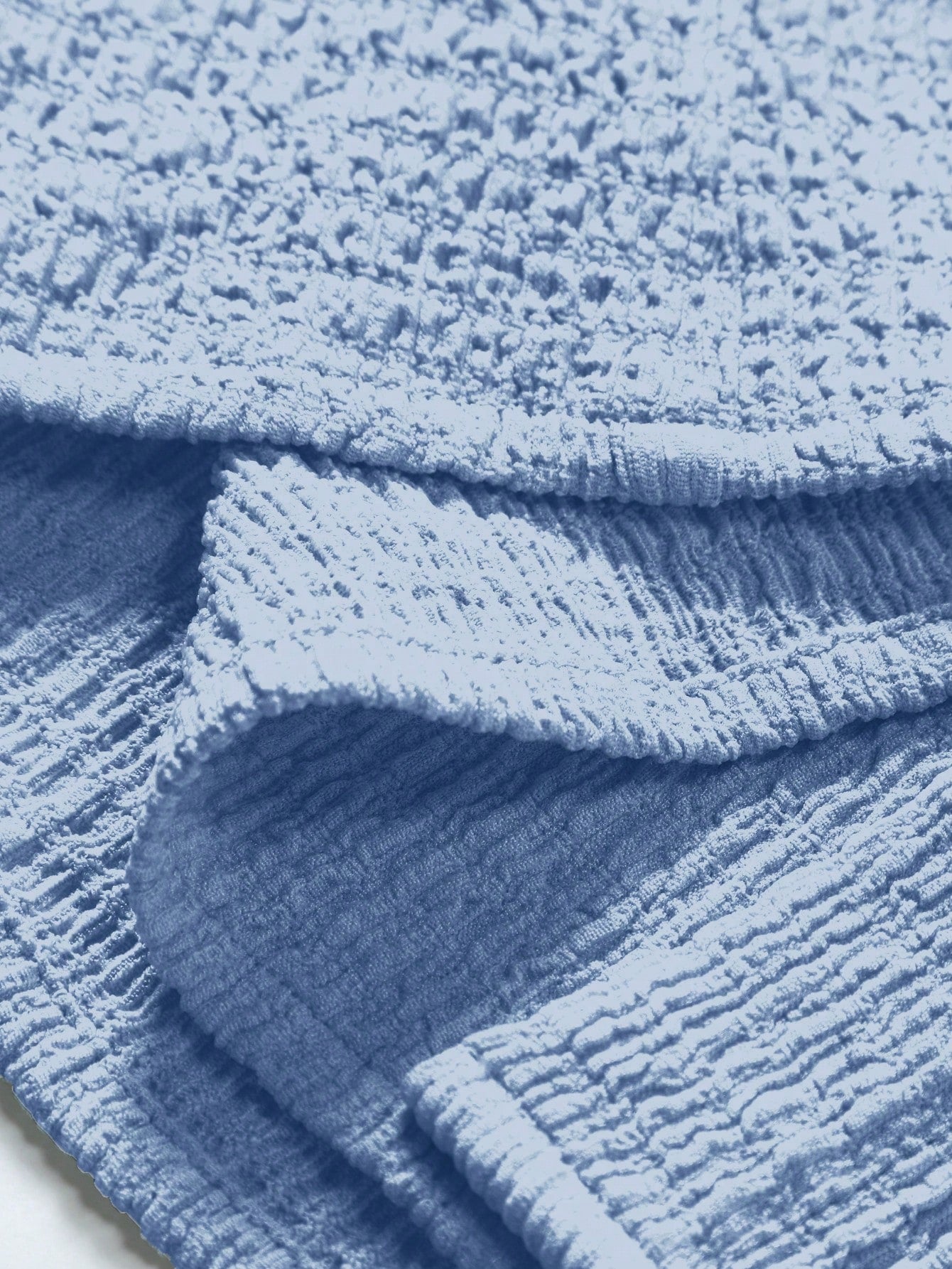 Muslin Half sleeves shirt- Sky Blue