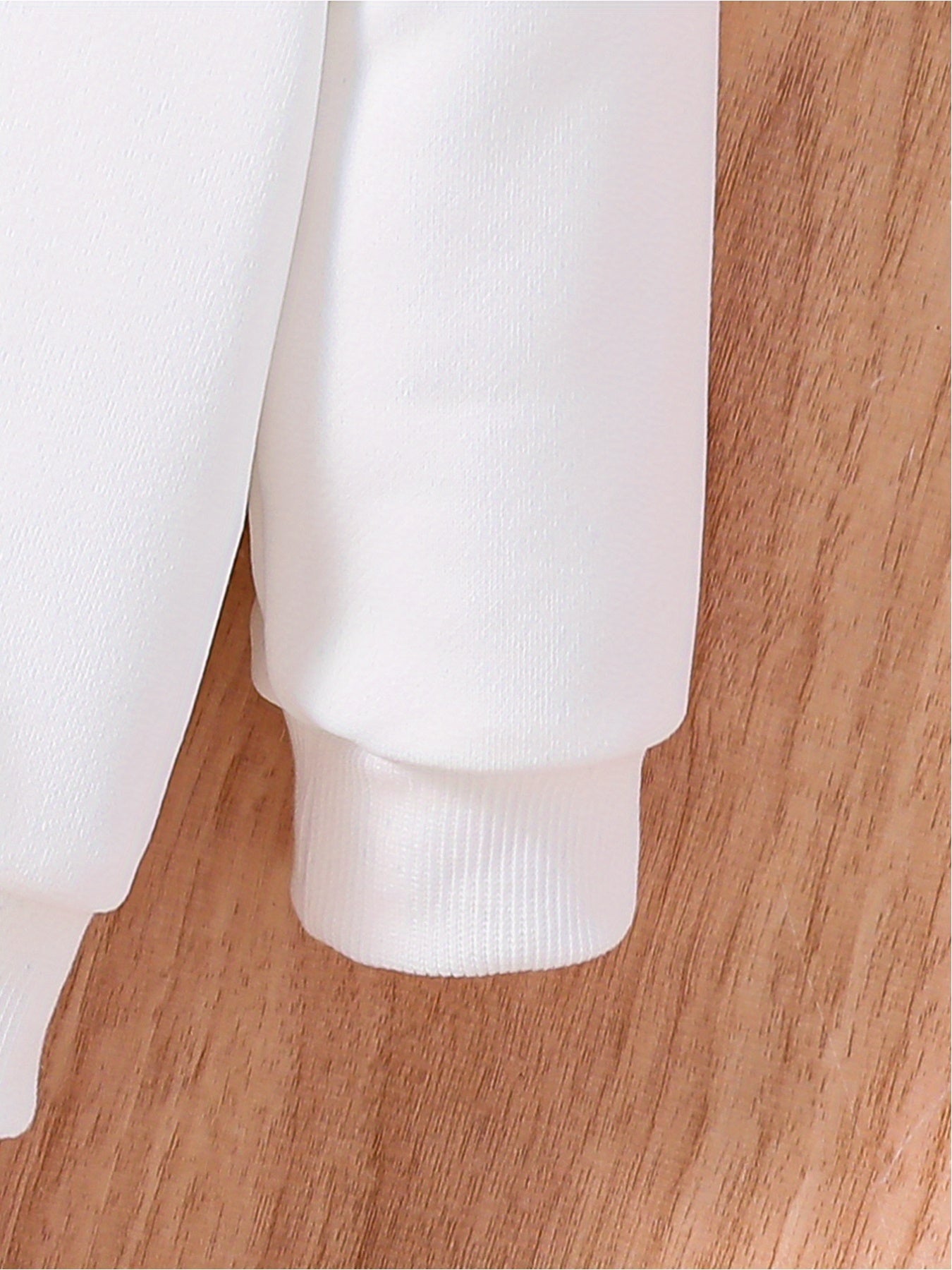 Mom + Dad tracksuit for girls (white)