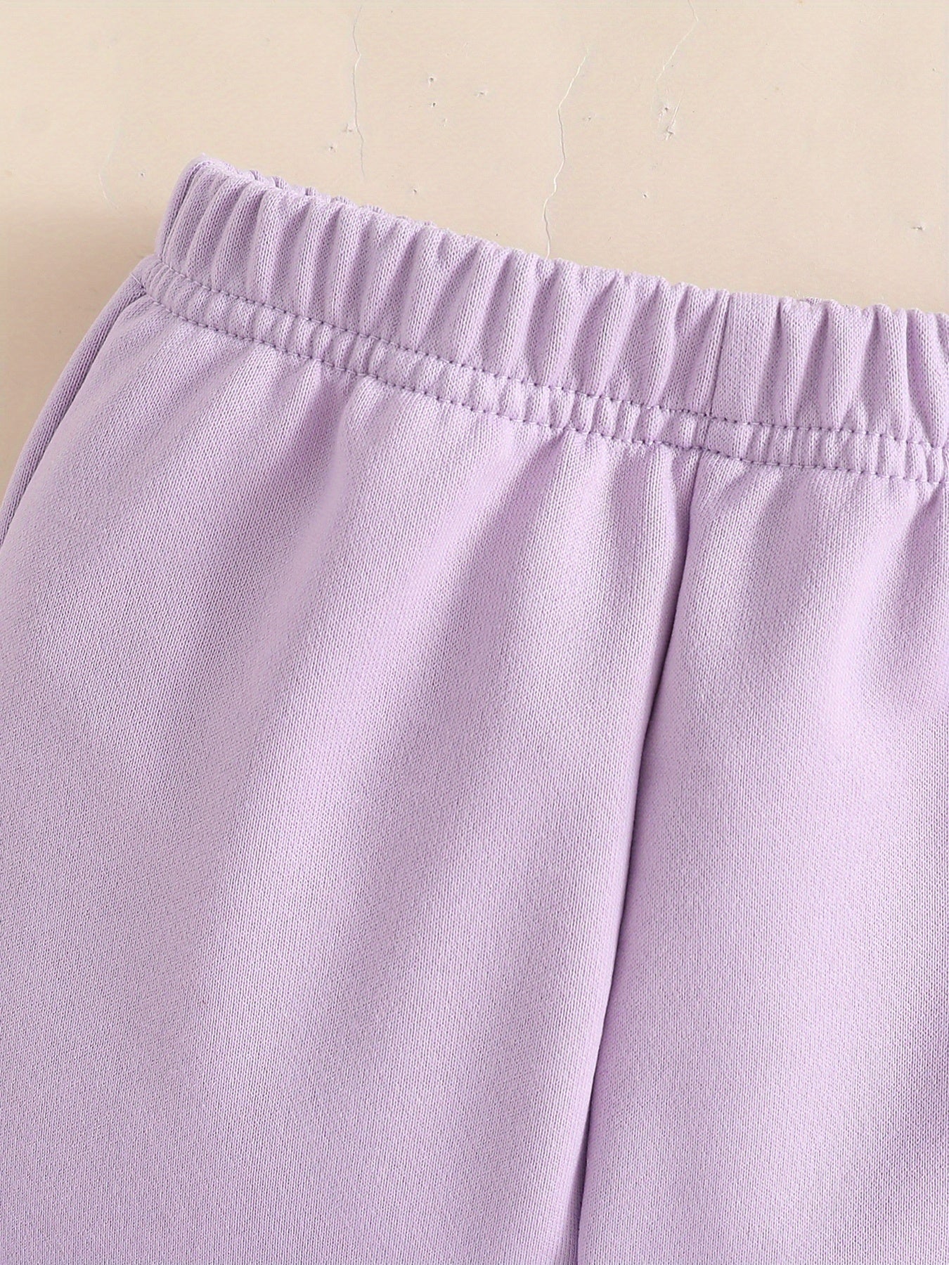 Mom + Dad tracksuit for girls (Lavender)