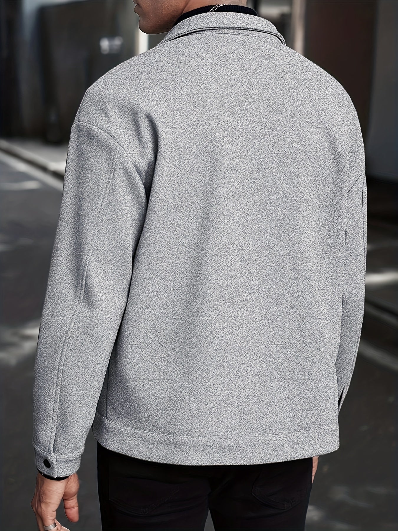 Italian wool jackets for Men (Light Grey)