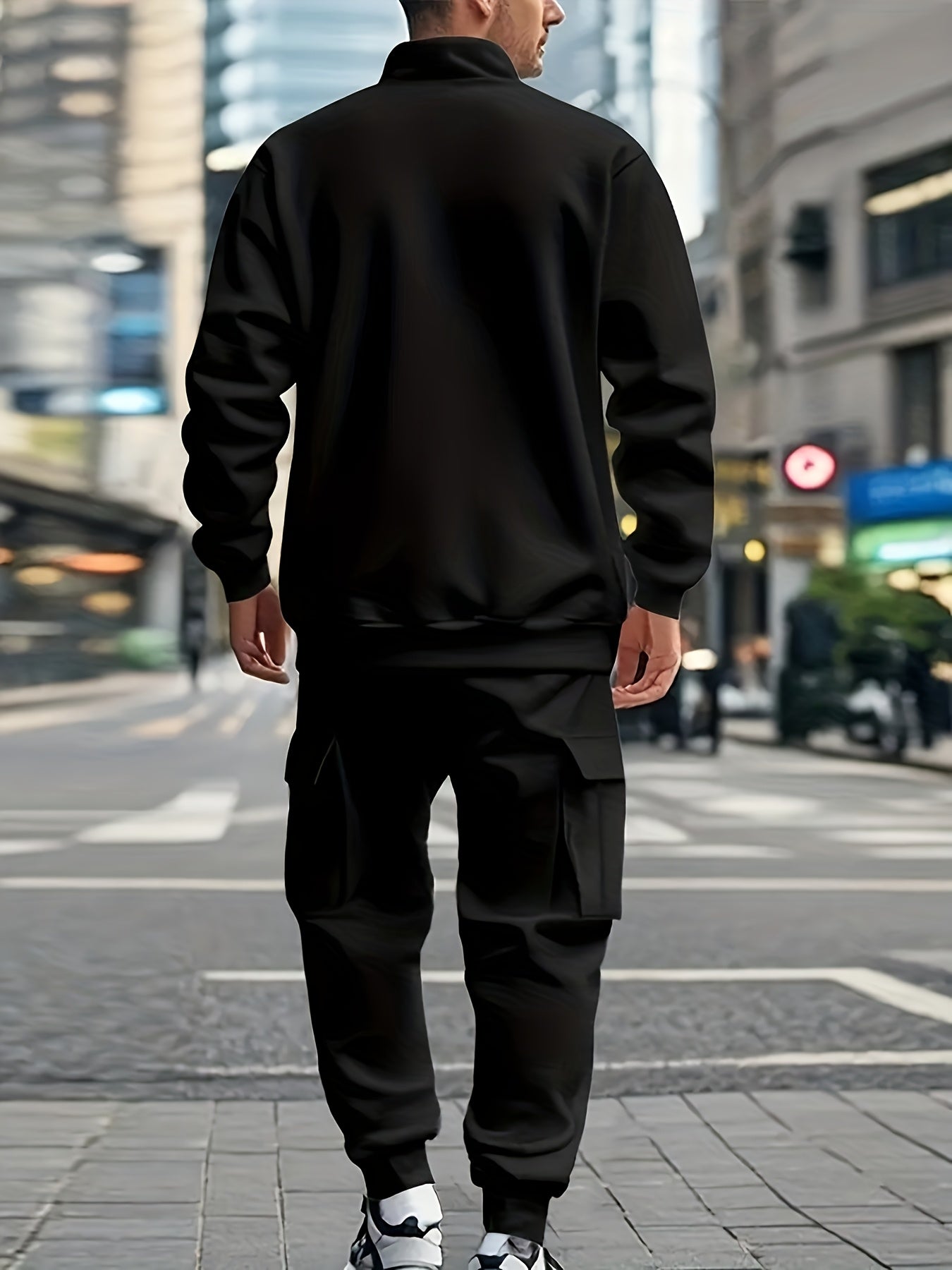 Uzbek Winter tracksuit (Black)