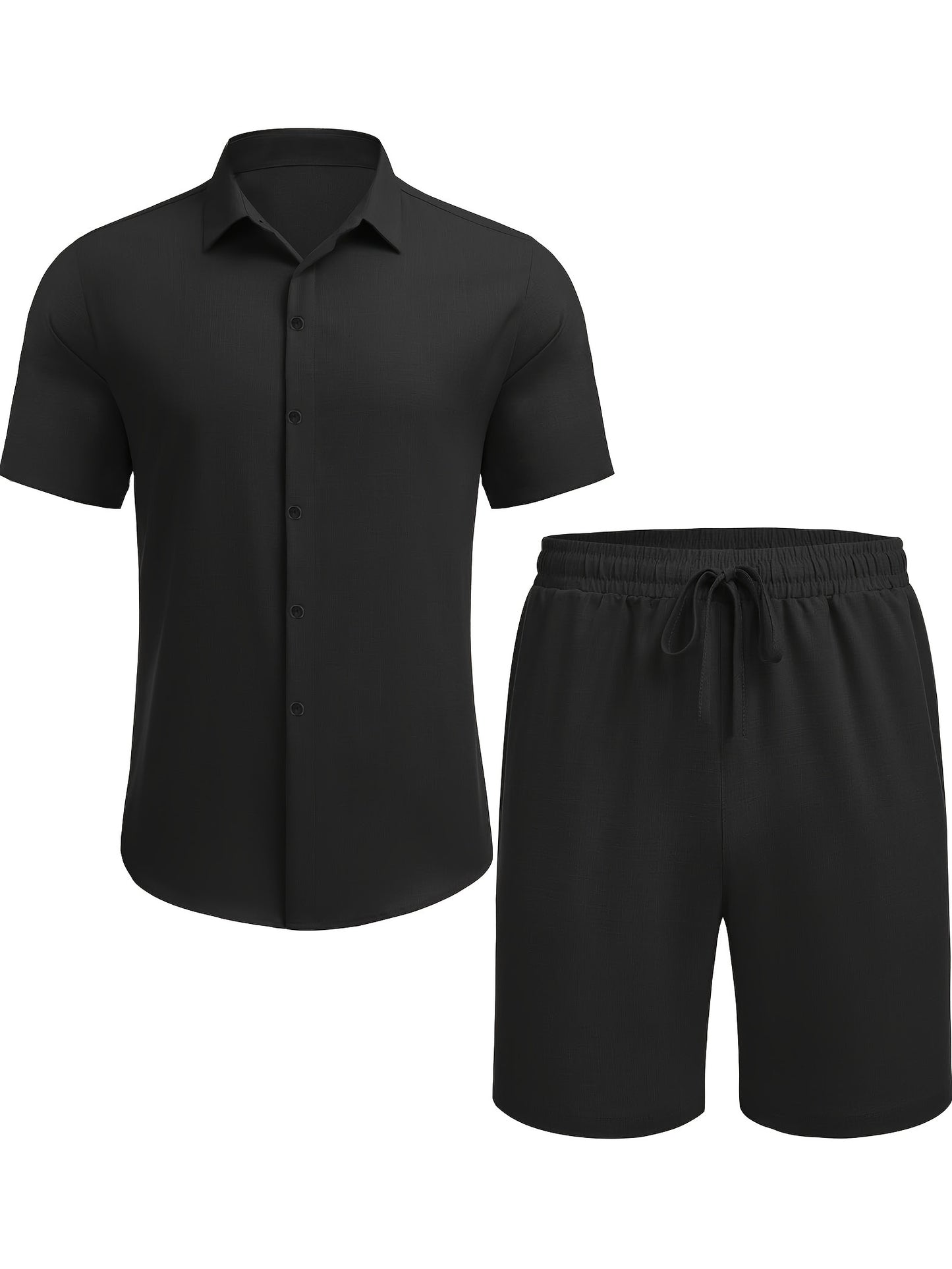 RTF summer beach set with shorts (Black)