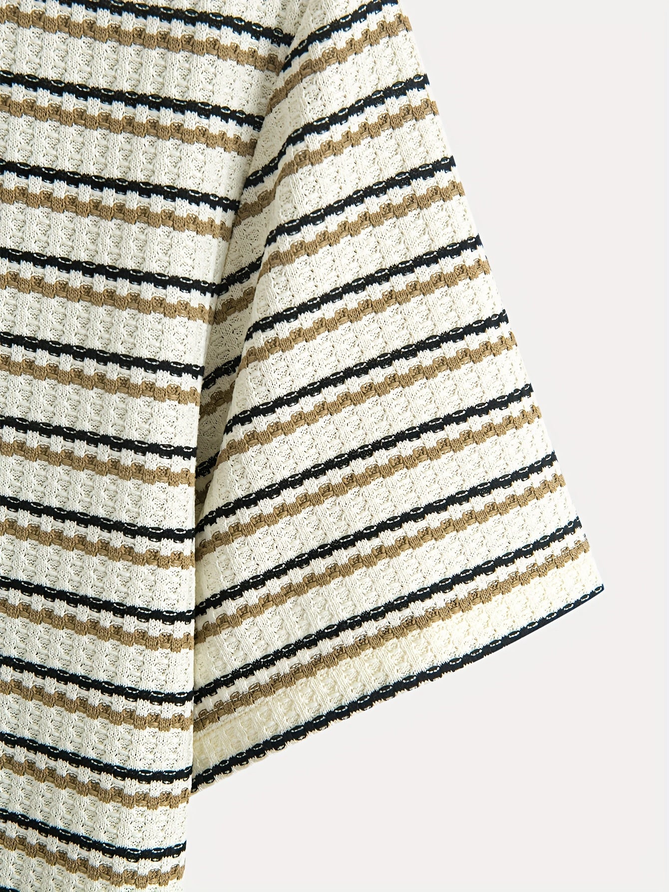 Italian strip polo (Apricot)