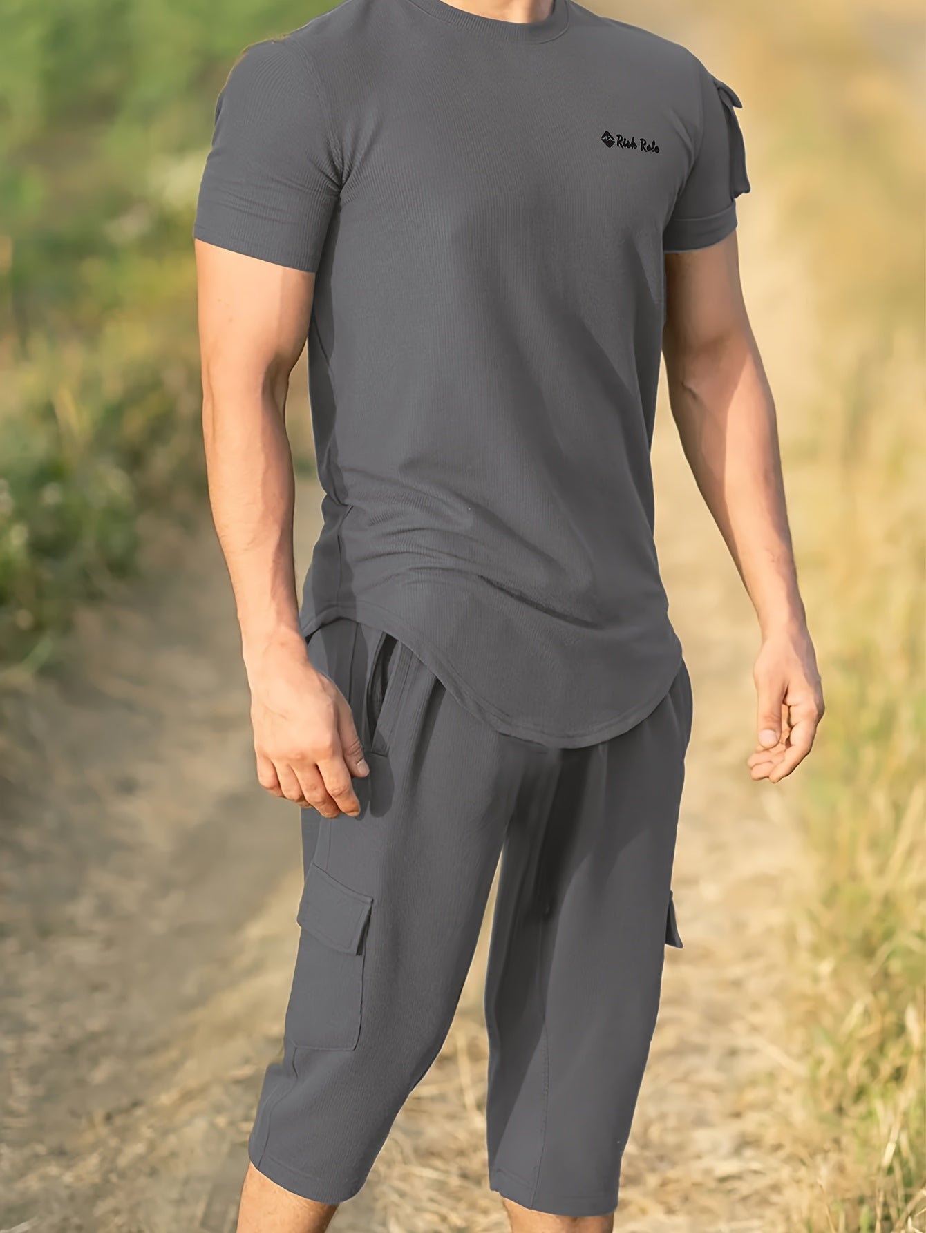 RCN tracksuit with shorts (Grey)