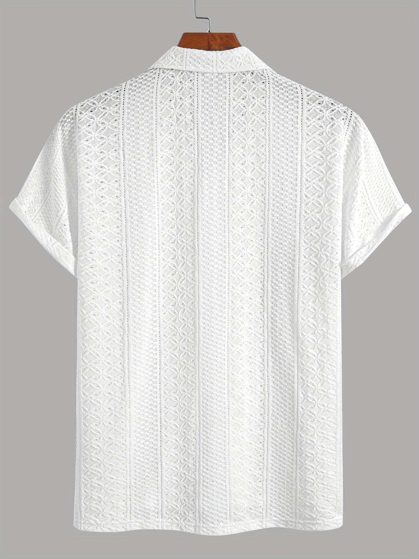 Korean cuban collar (White)