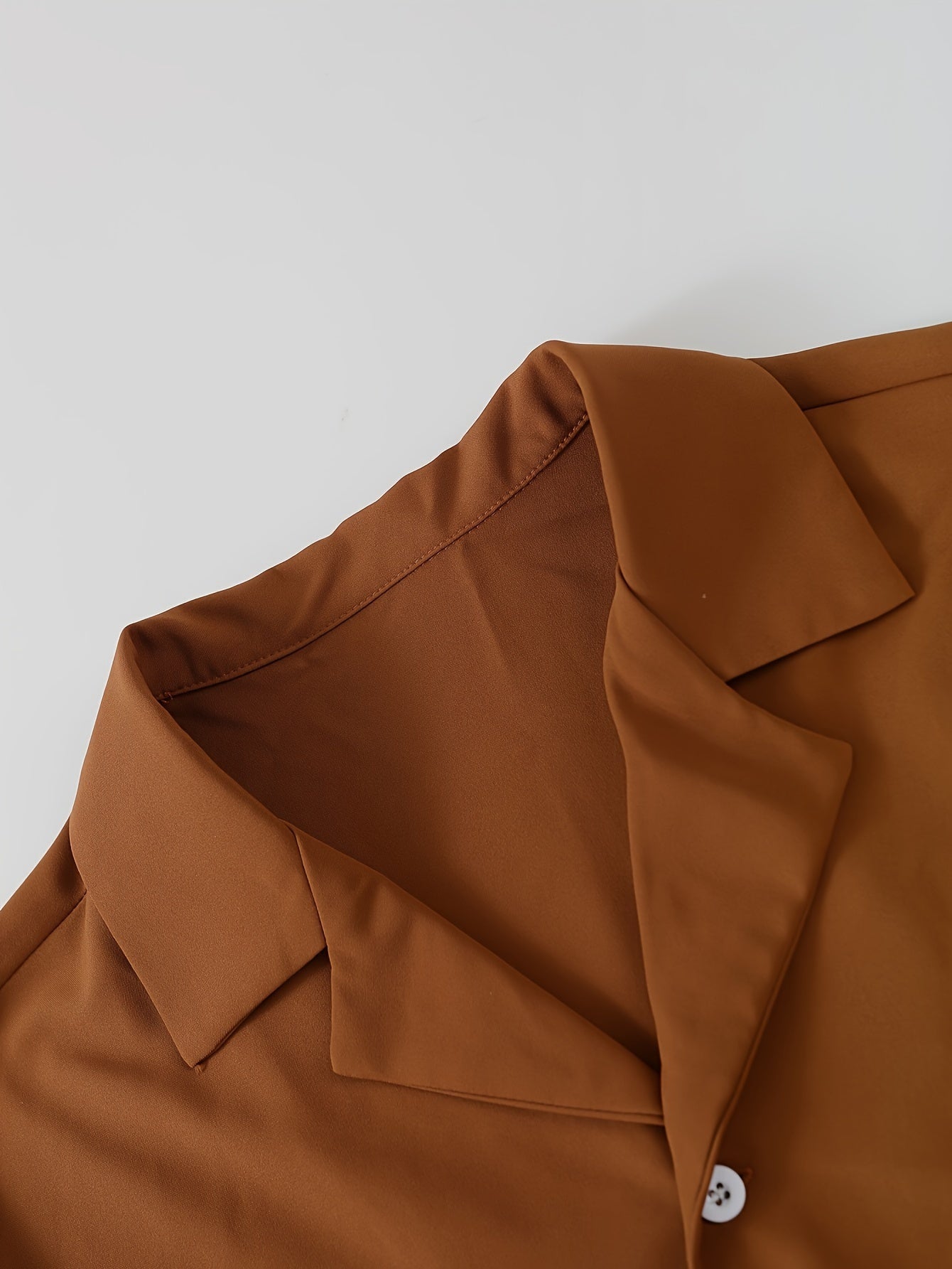 Decent Cuban Collar Tracksuit (Brown)