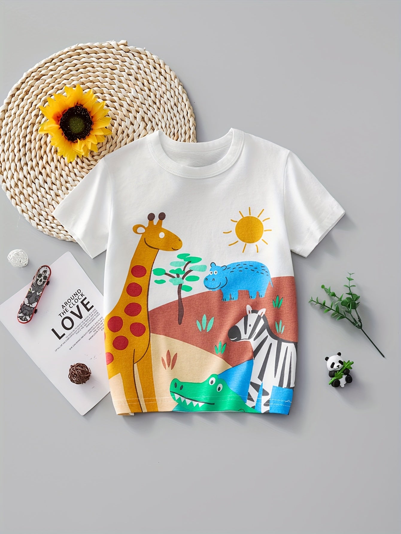 Zebra t shirt for kids and boys