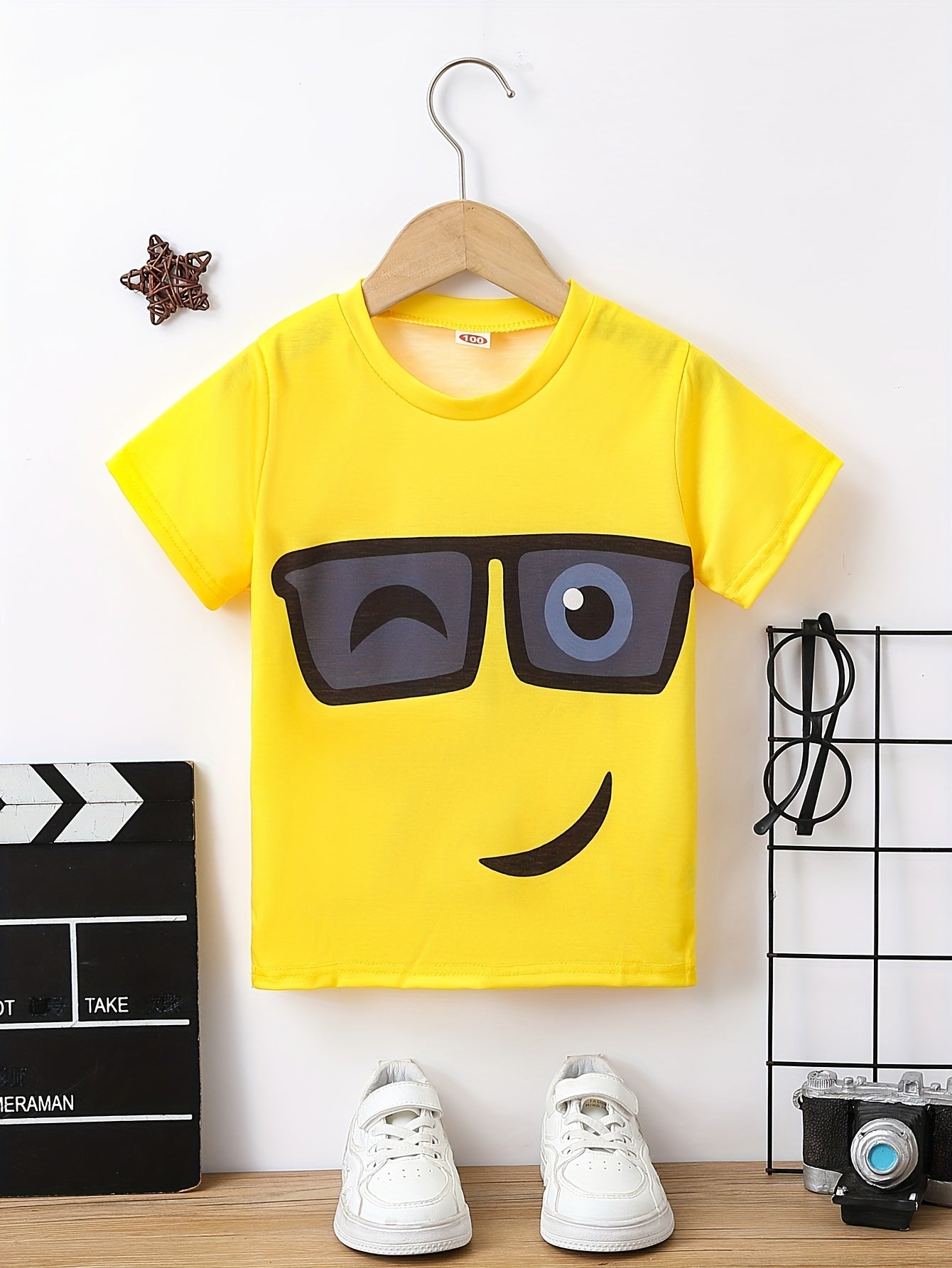 Blink t shirt for boys and kids (Yellow)