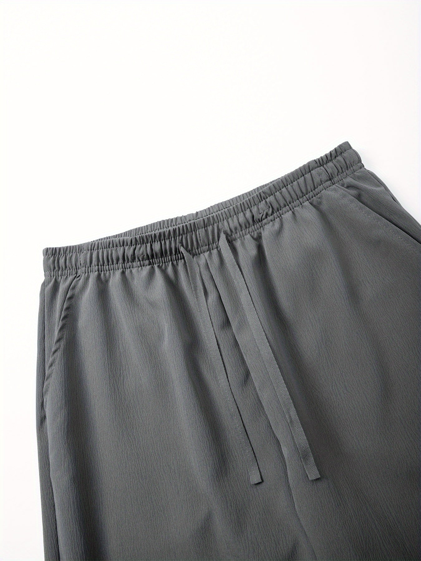 Wrinkle tracksuit for men's (dark grey)