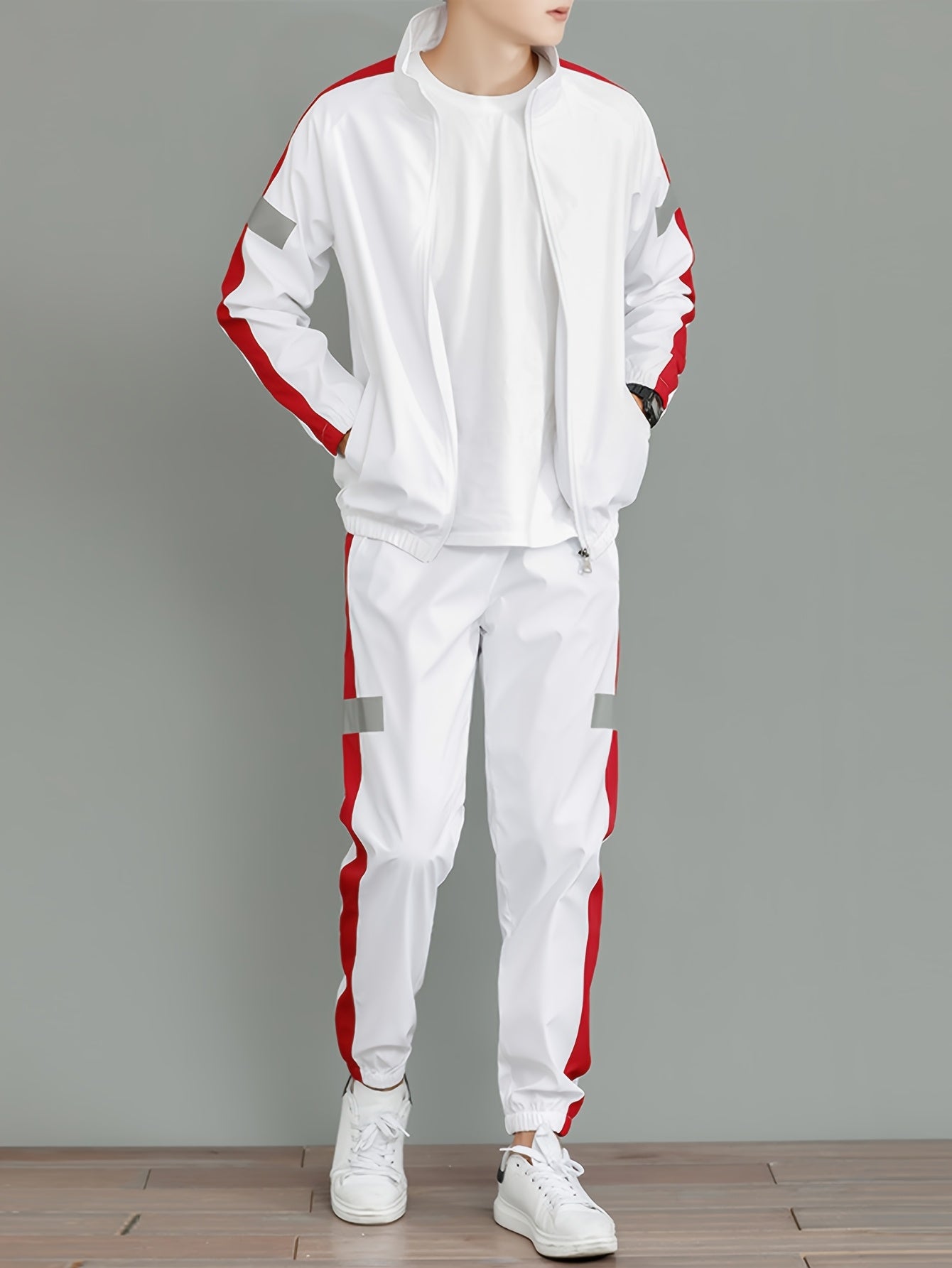 NYC tracksuit for men (White)