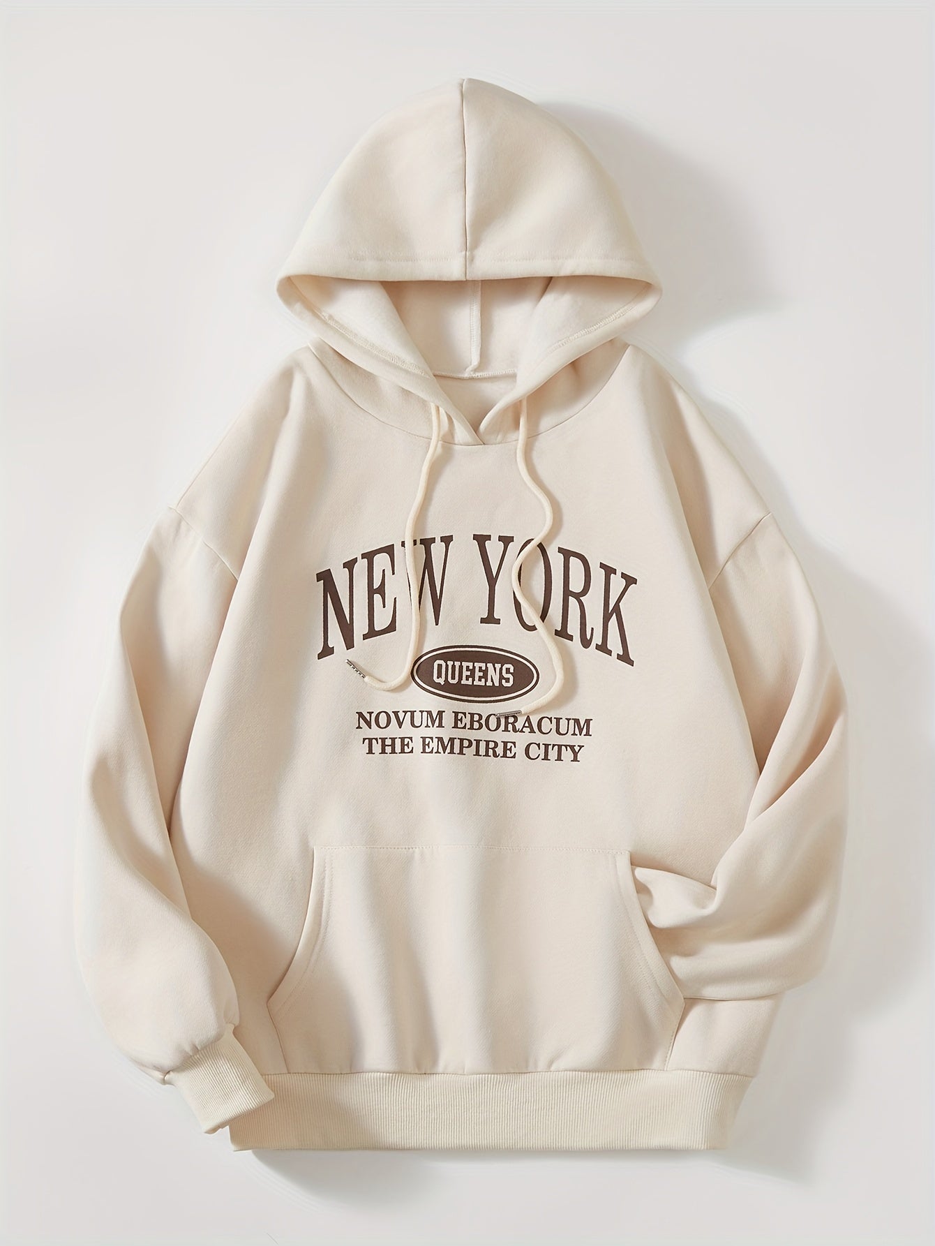 New York hoodie for men & women (Apricot)