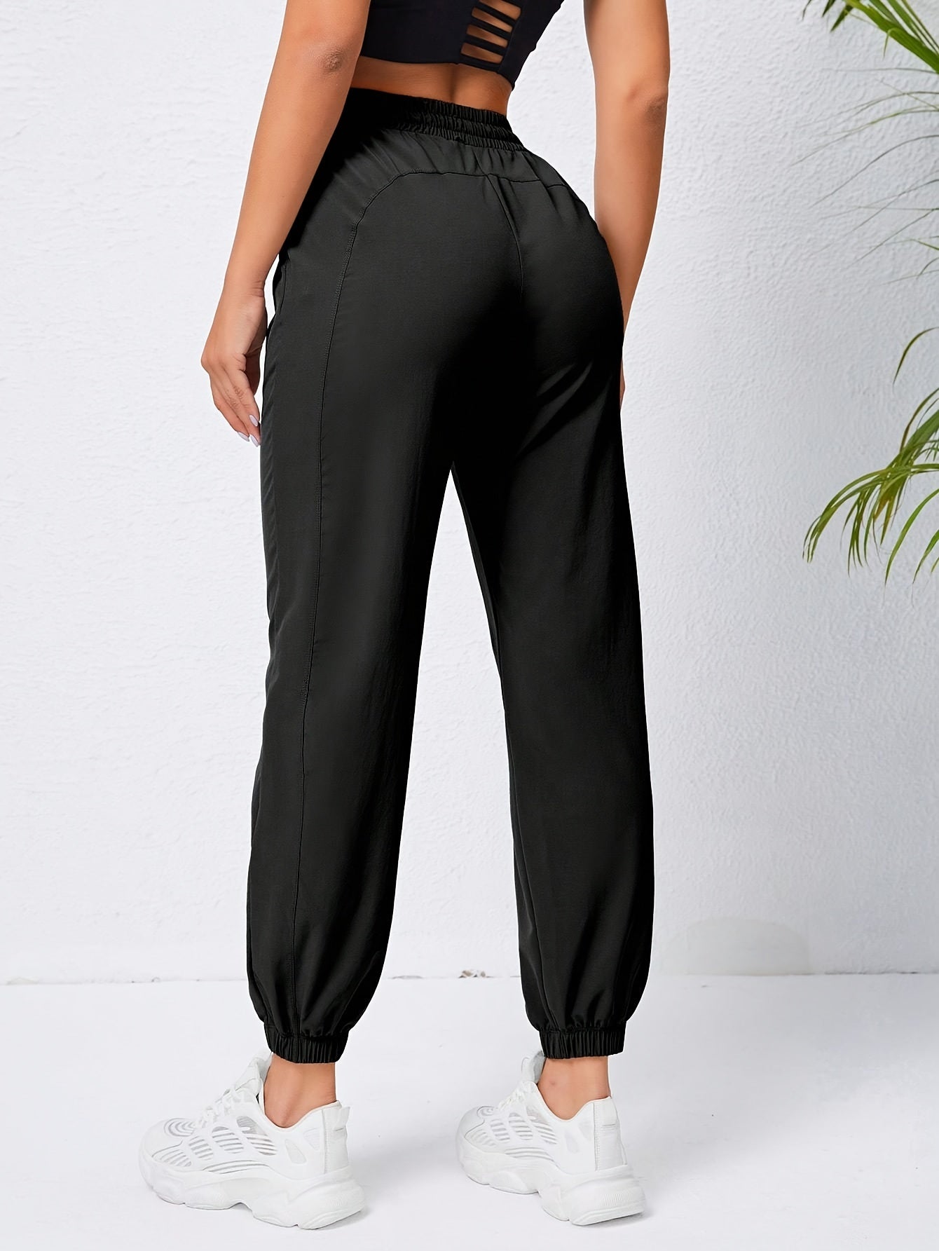Turkish style Jogger pants for women (Black)