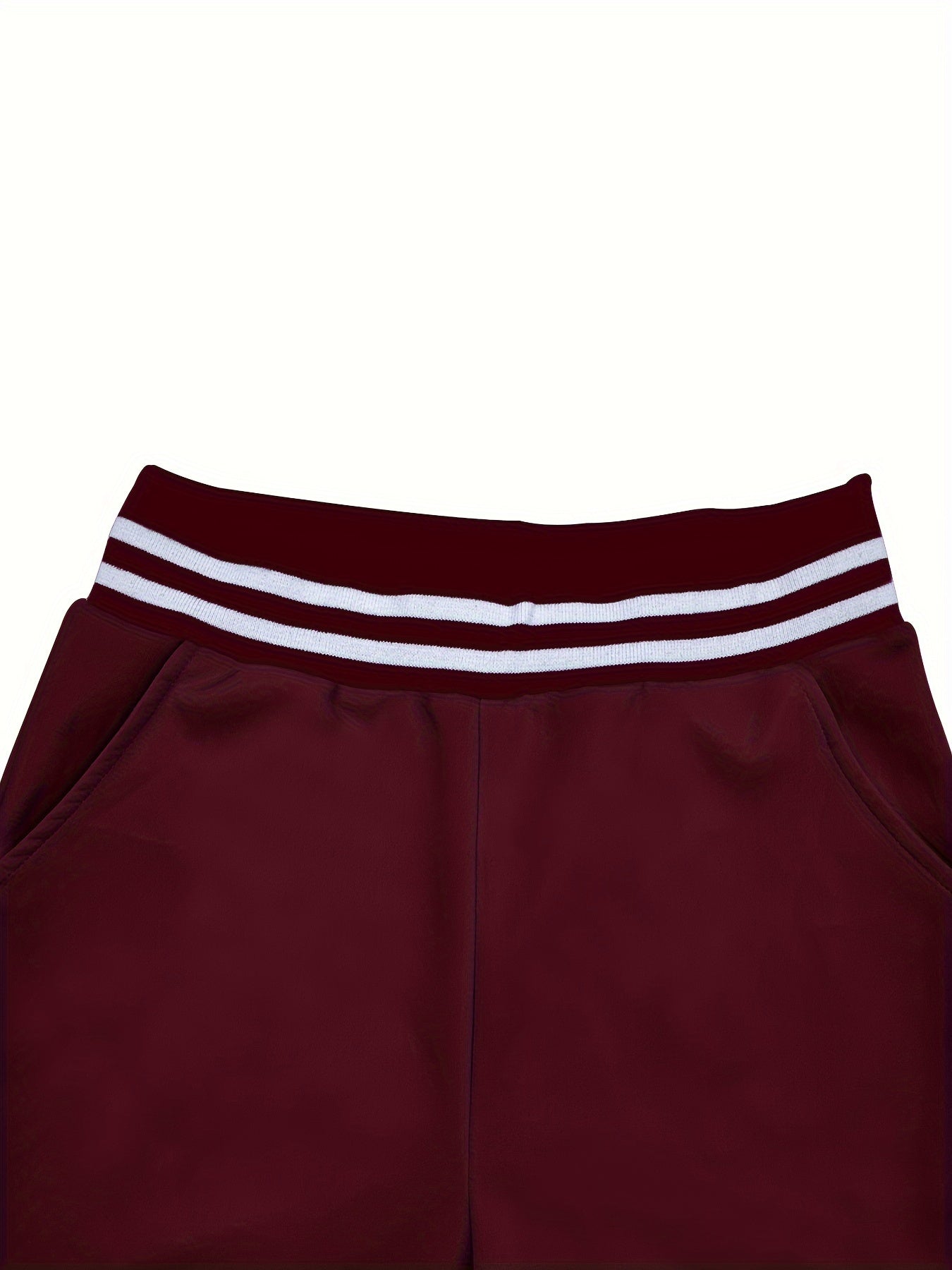 Jumpsuit with pockets for women (Burgundy)