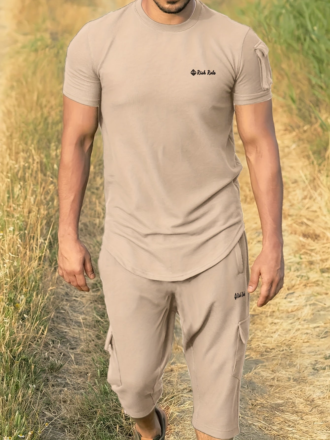 RCN tracksuit with shorts (Khaki)