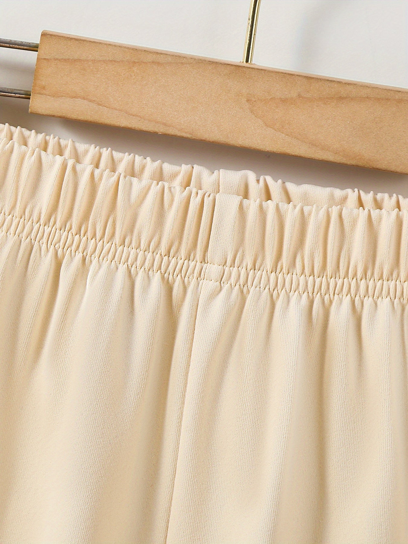 Athletic two piece set for kids and boys (apricot)
