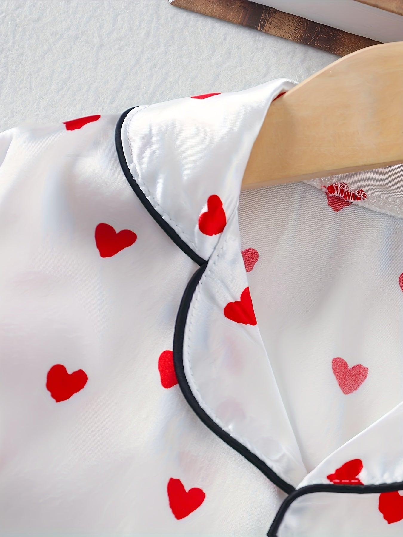 Heart PJ set for kids