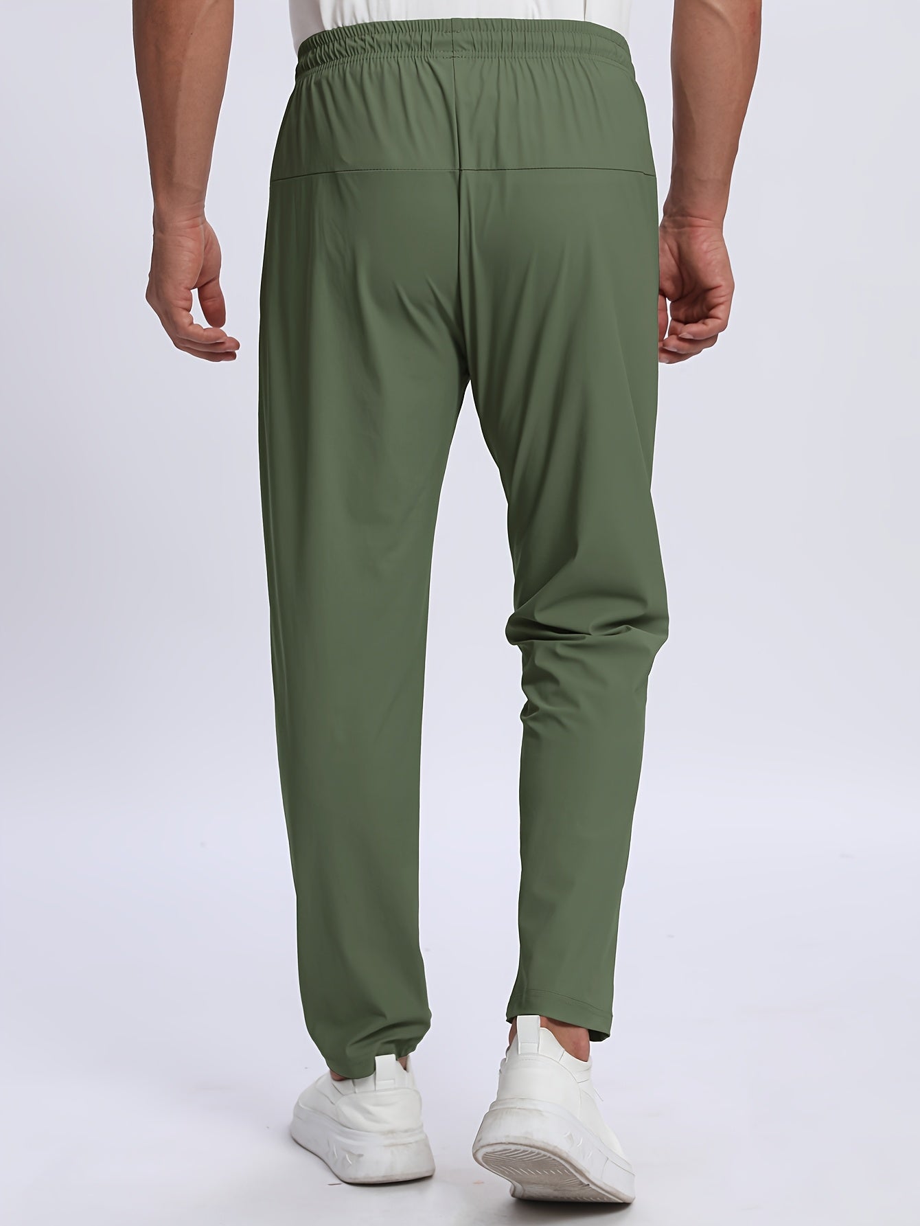 Ice silk Trouser (Army Green)
