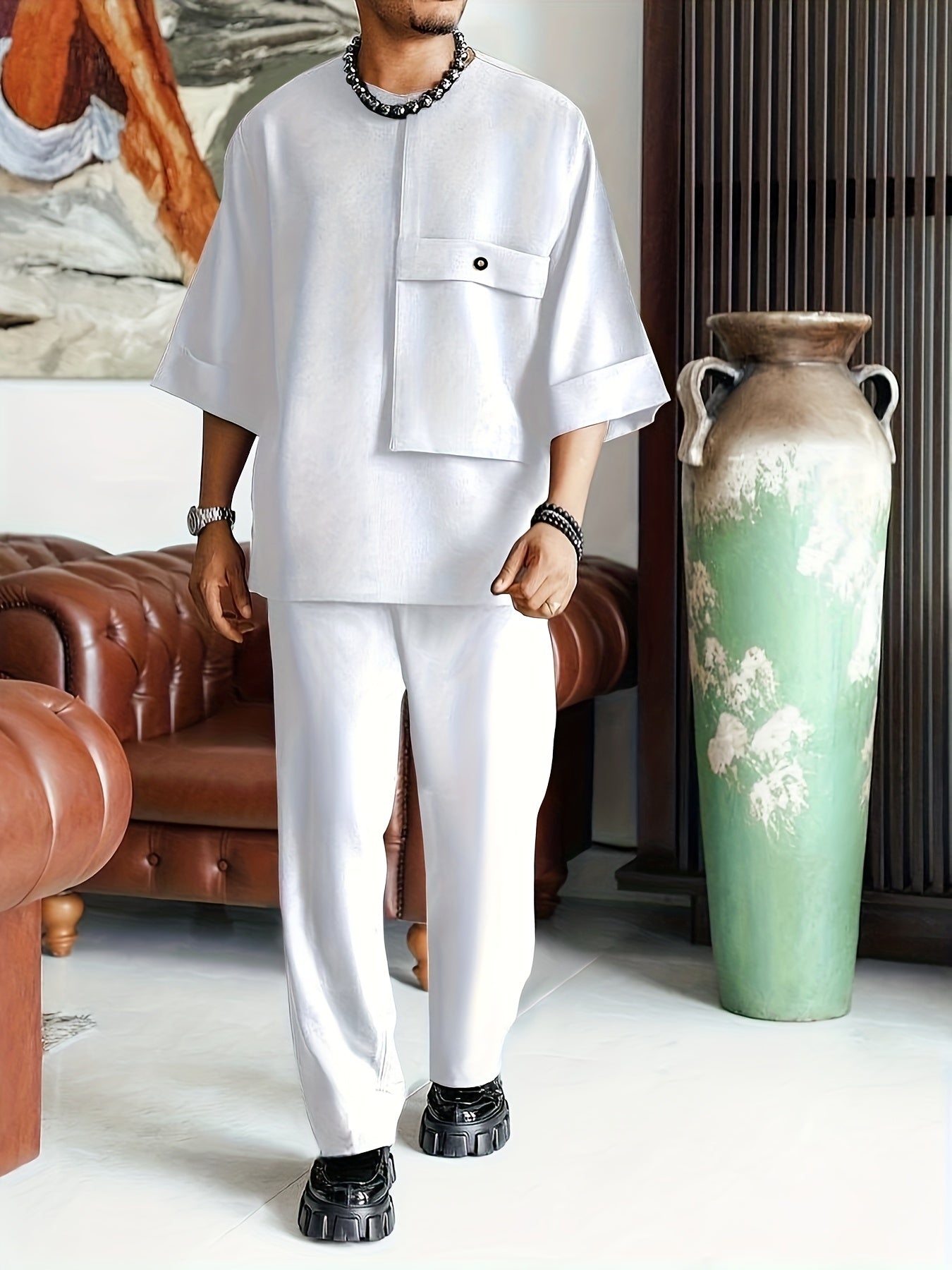 African tracksuit (White)