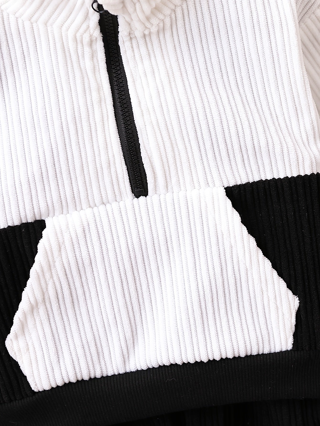 Corduroy outfit for boys and girls
