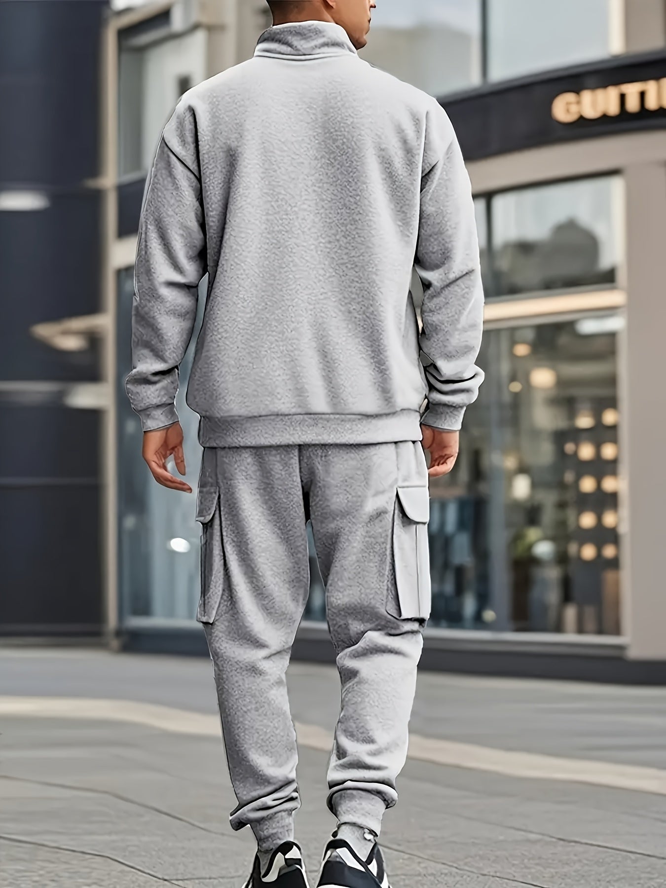 Uzbek Winter tracksuit (Grey)