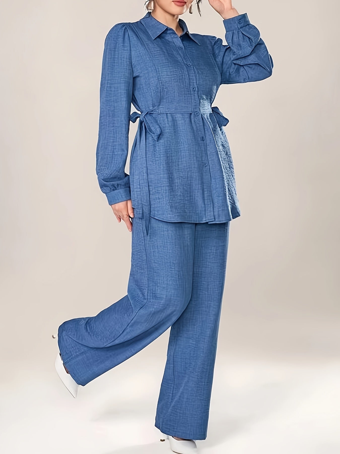 Side stripe 2 piece set (Royal Blue)