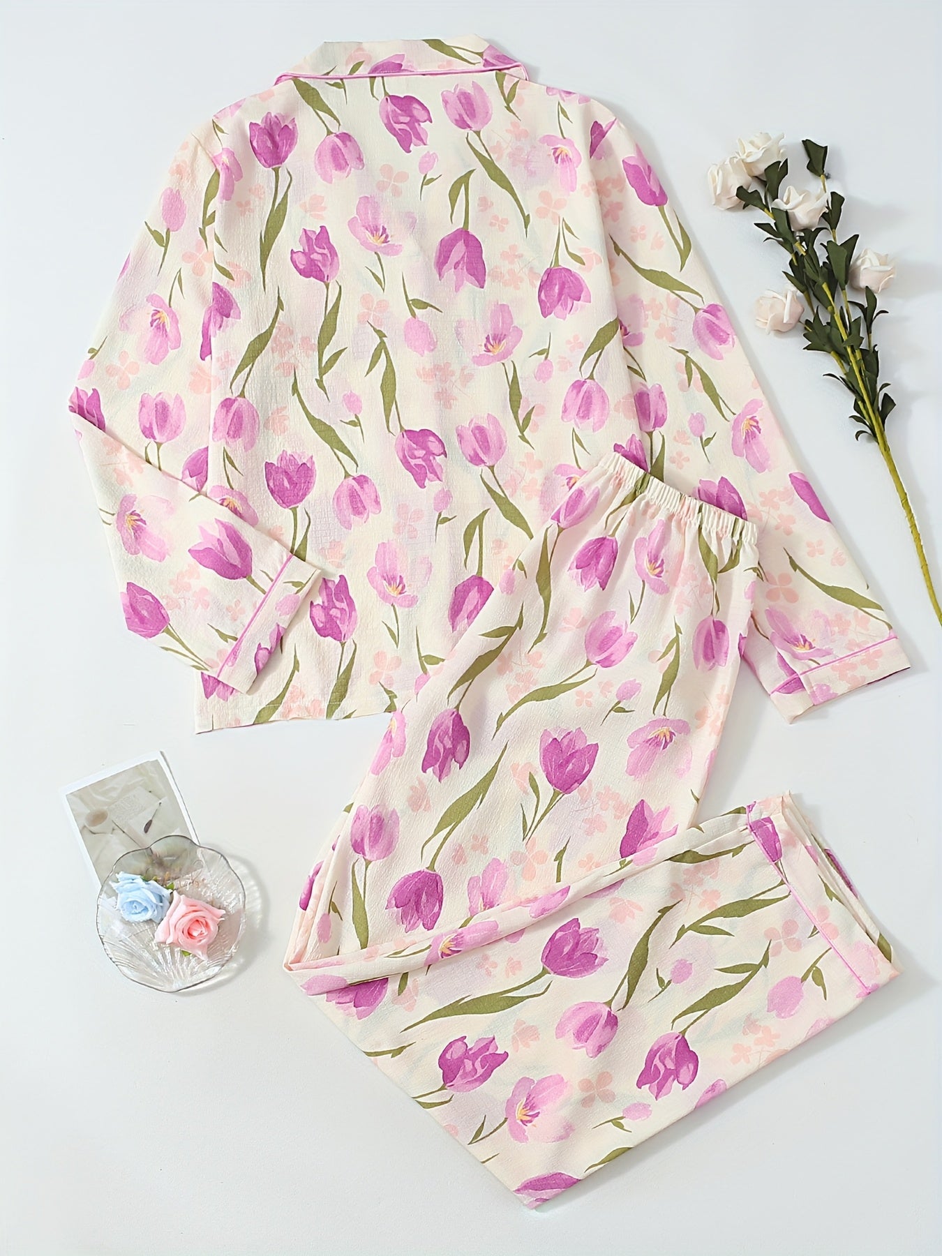 Tulip pajama set (Full sleeves)