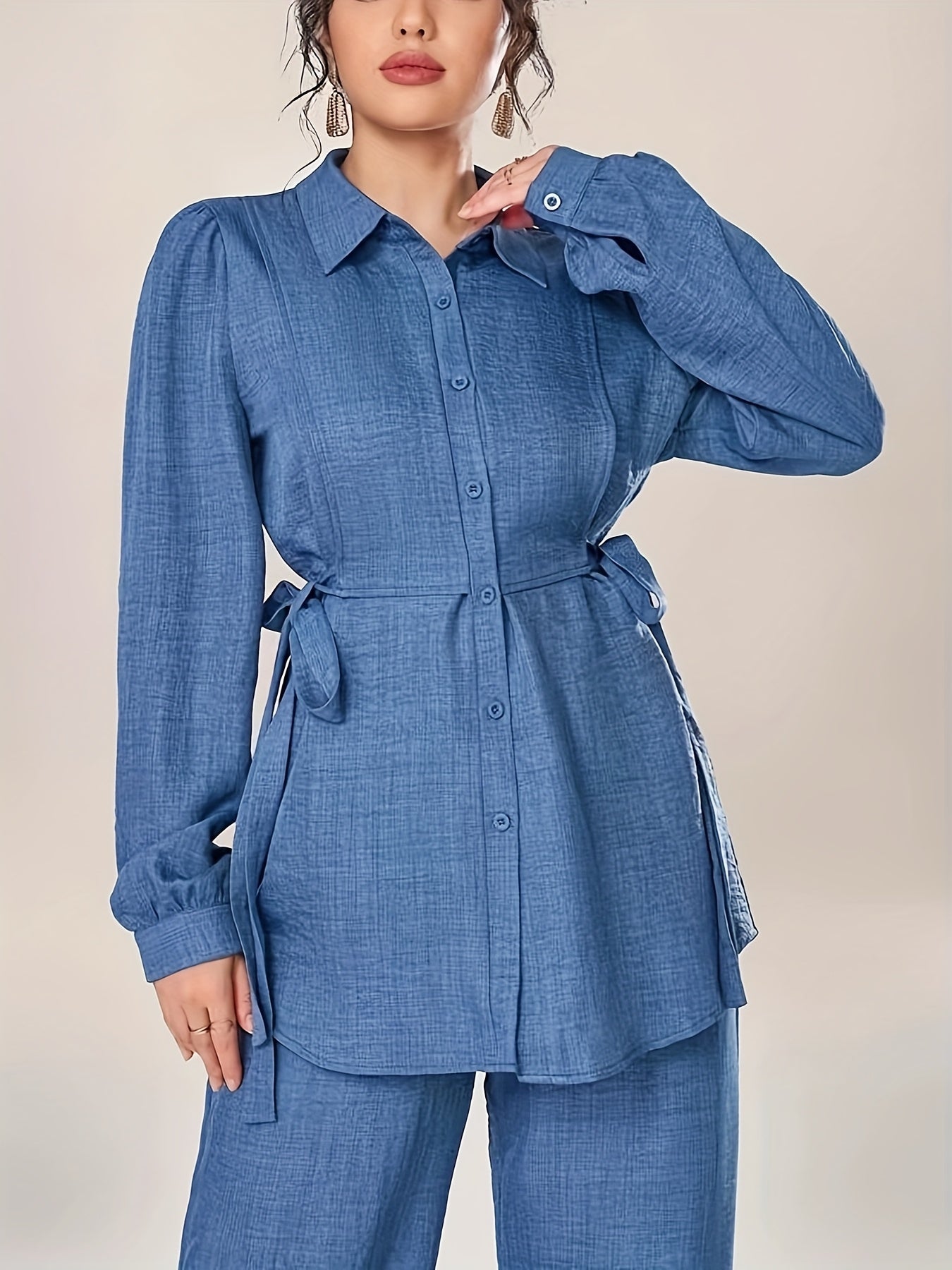 Side stripe 2 piece set (Royal Blue)