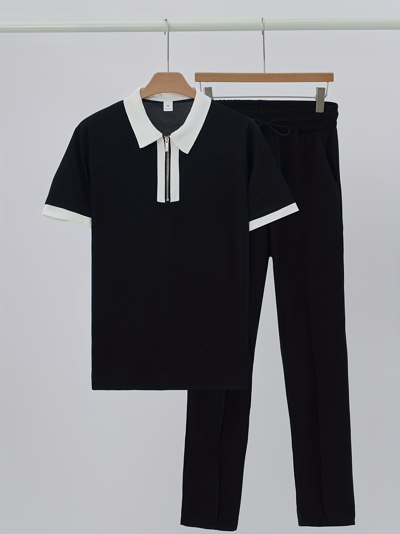 Zipper tracksuit for Men (Black)