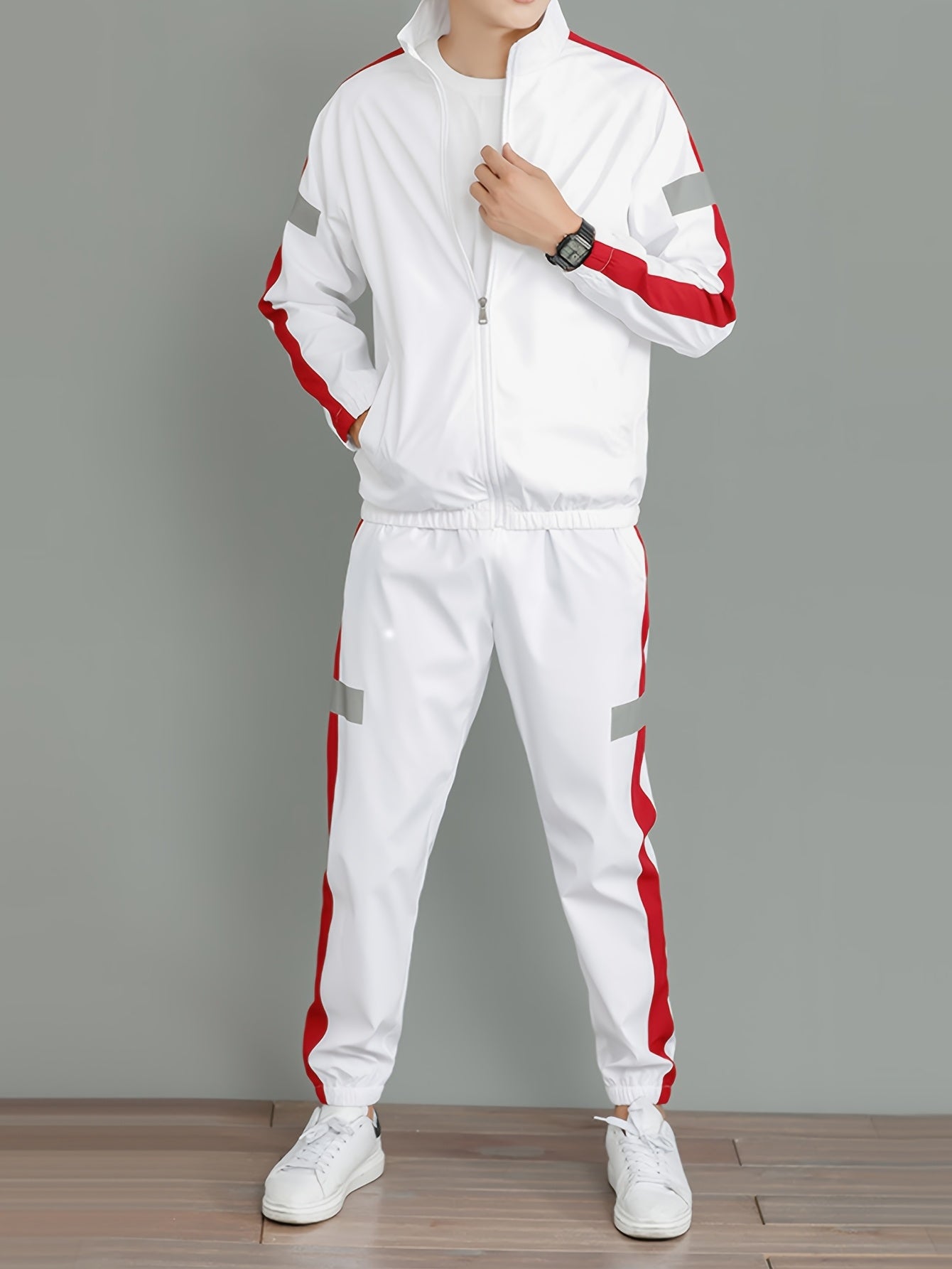NYC tracksuit for men (White)