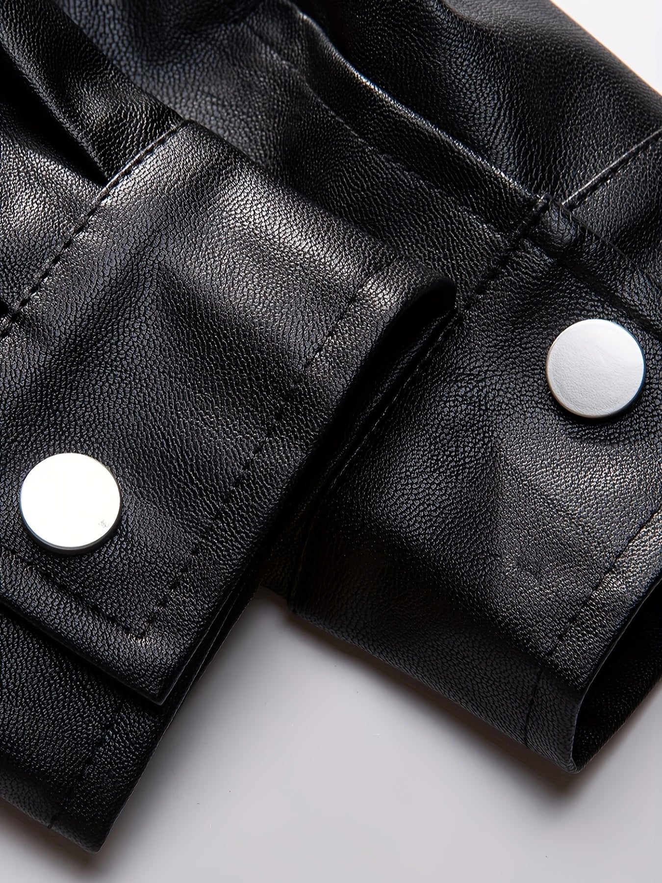 American motorcycle style outerwear (black)