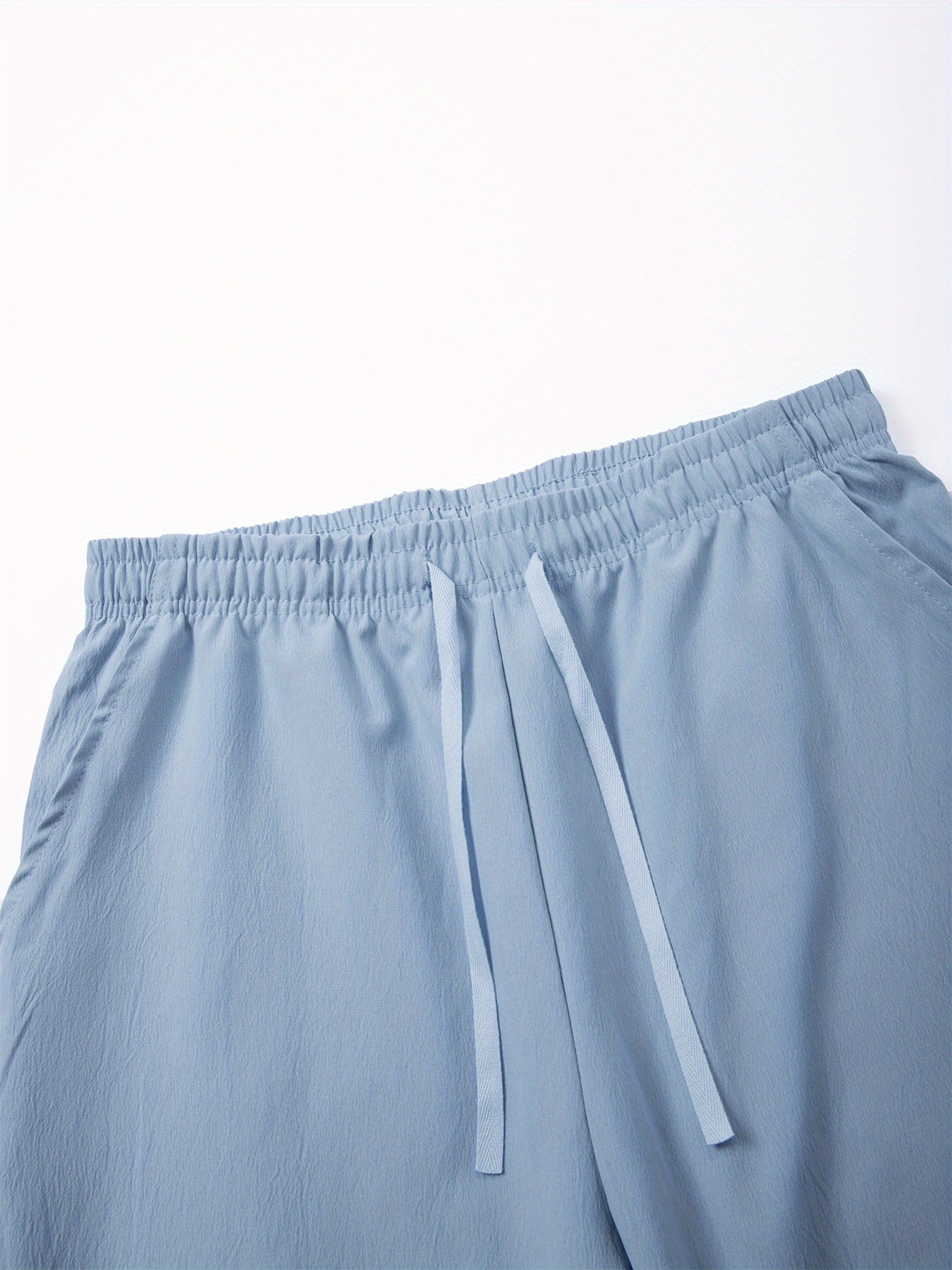 Wrinkle tracksuit for men's (sky blue)