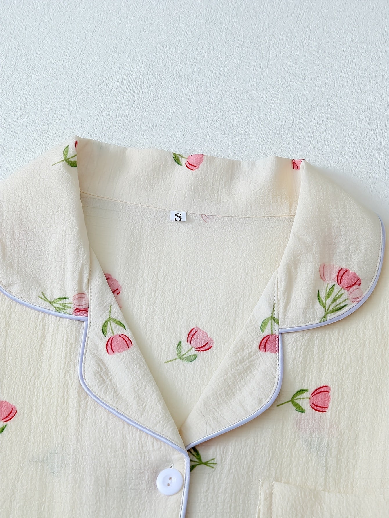 Mini flowers Full sleeve pajamas set (Four seasons)