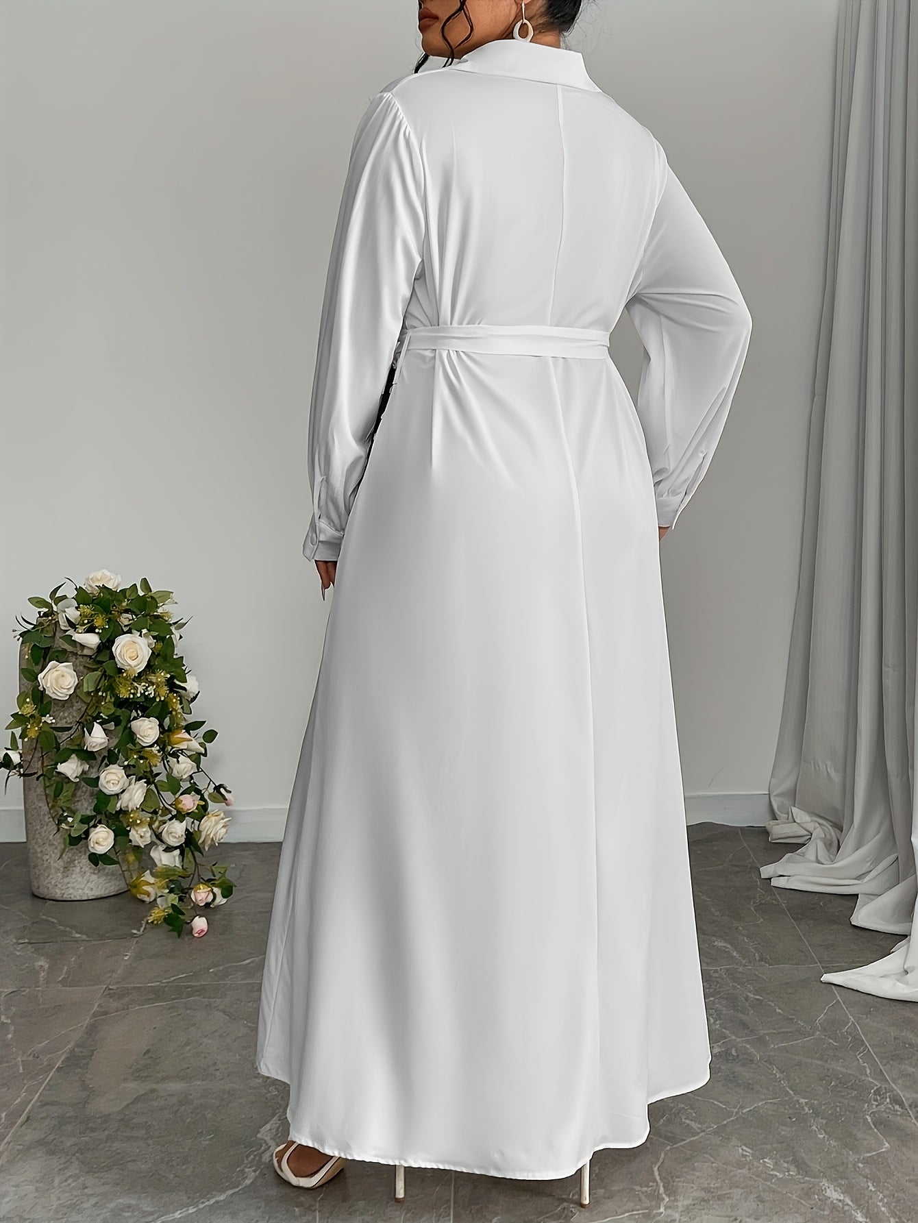 Floral maxi (White)
