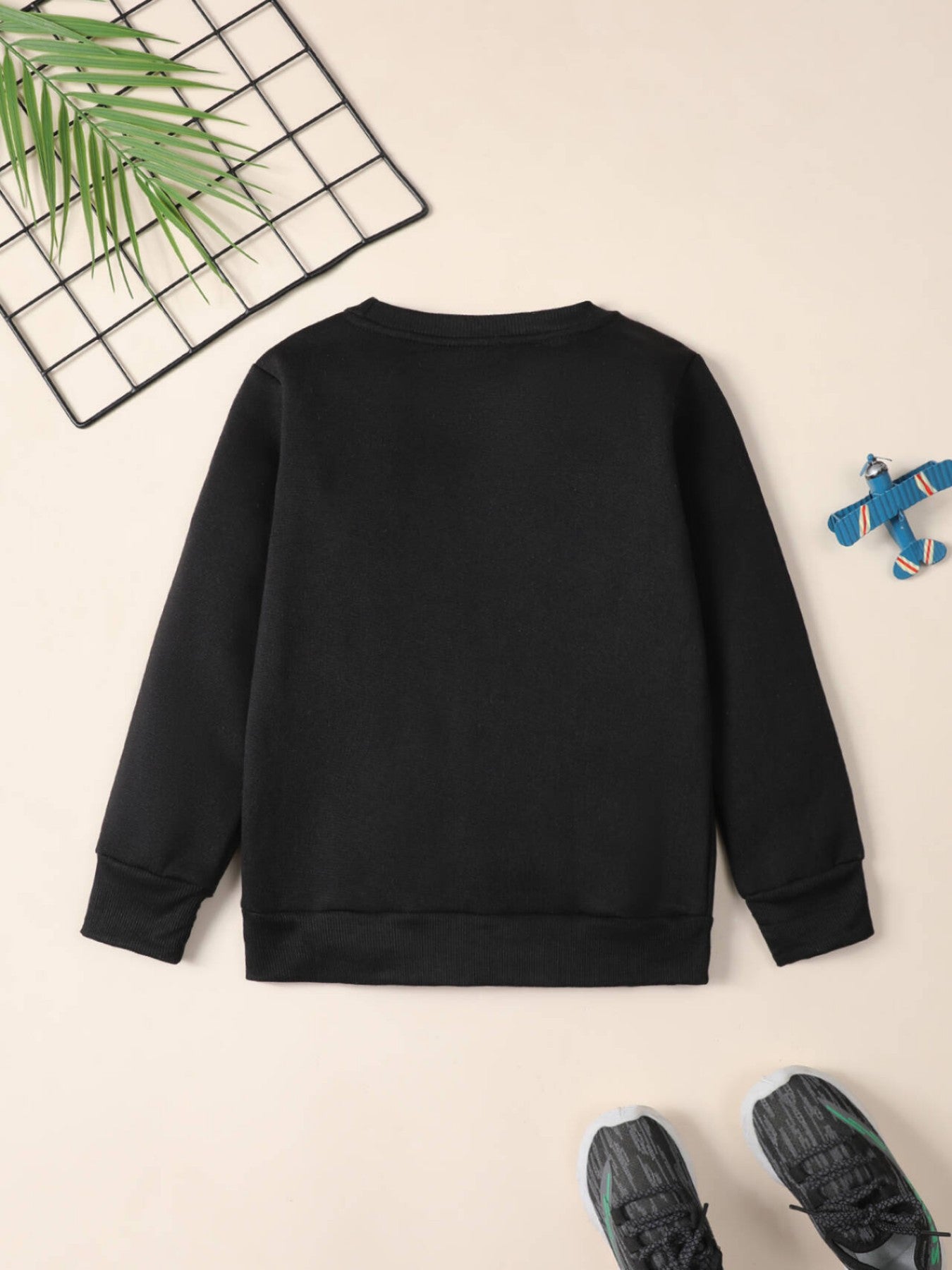 Truck graphic sweatshirt (Black)