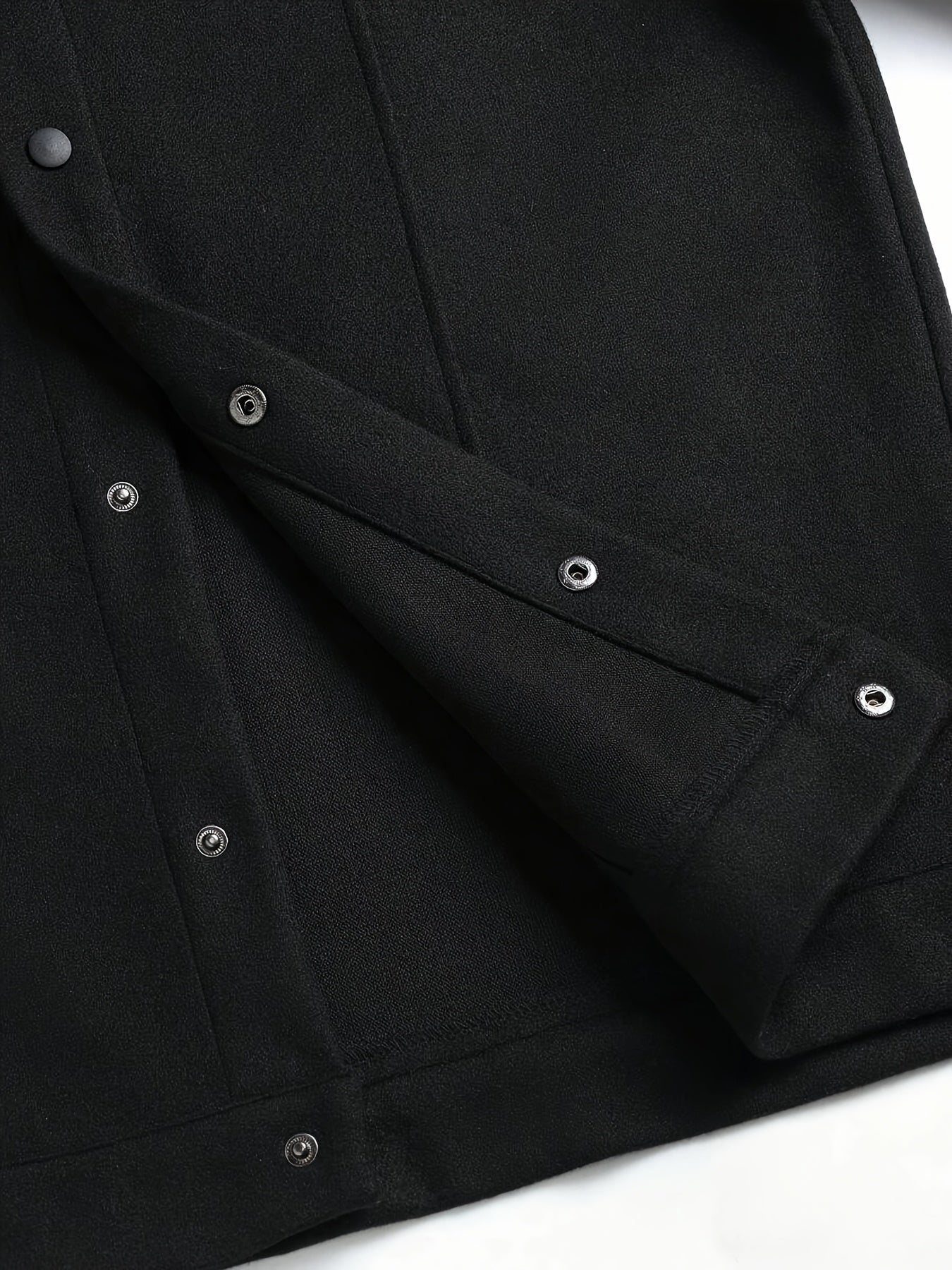 Italian wool jackets for Men (Black)