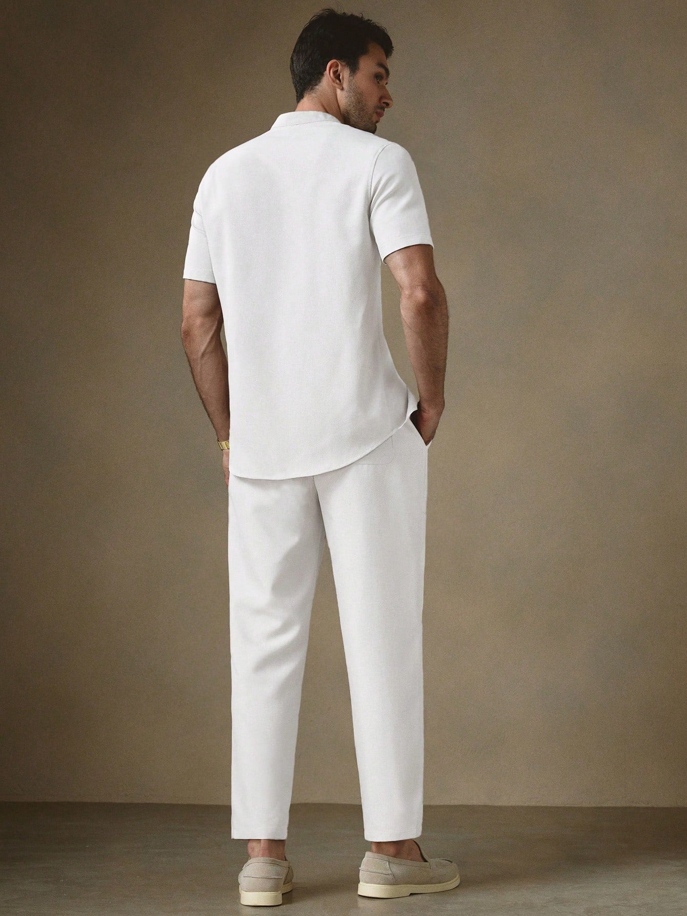 Lahori style tracksuit (white)