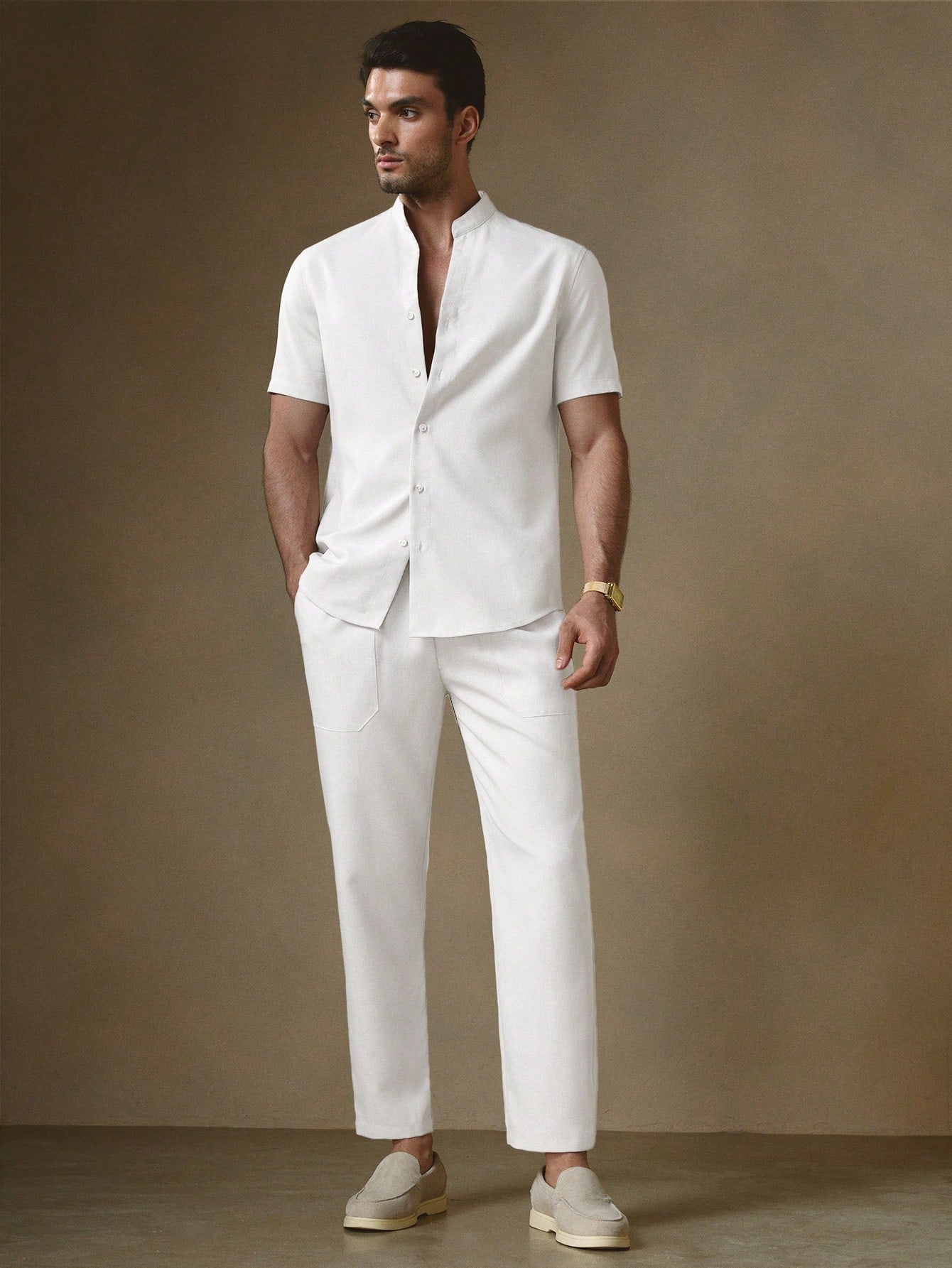 Lahori style tracksuit (white)