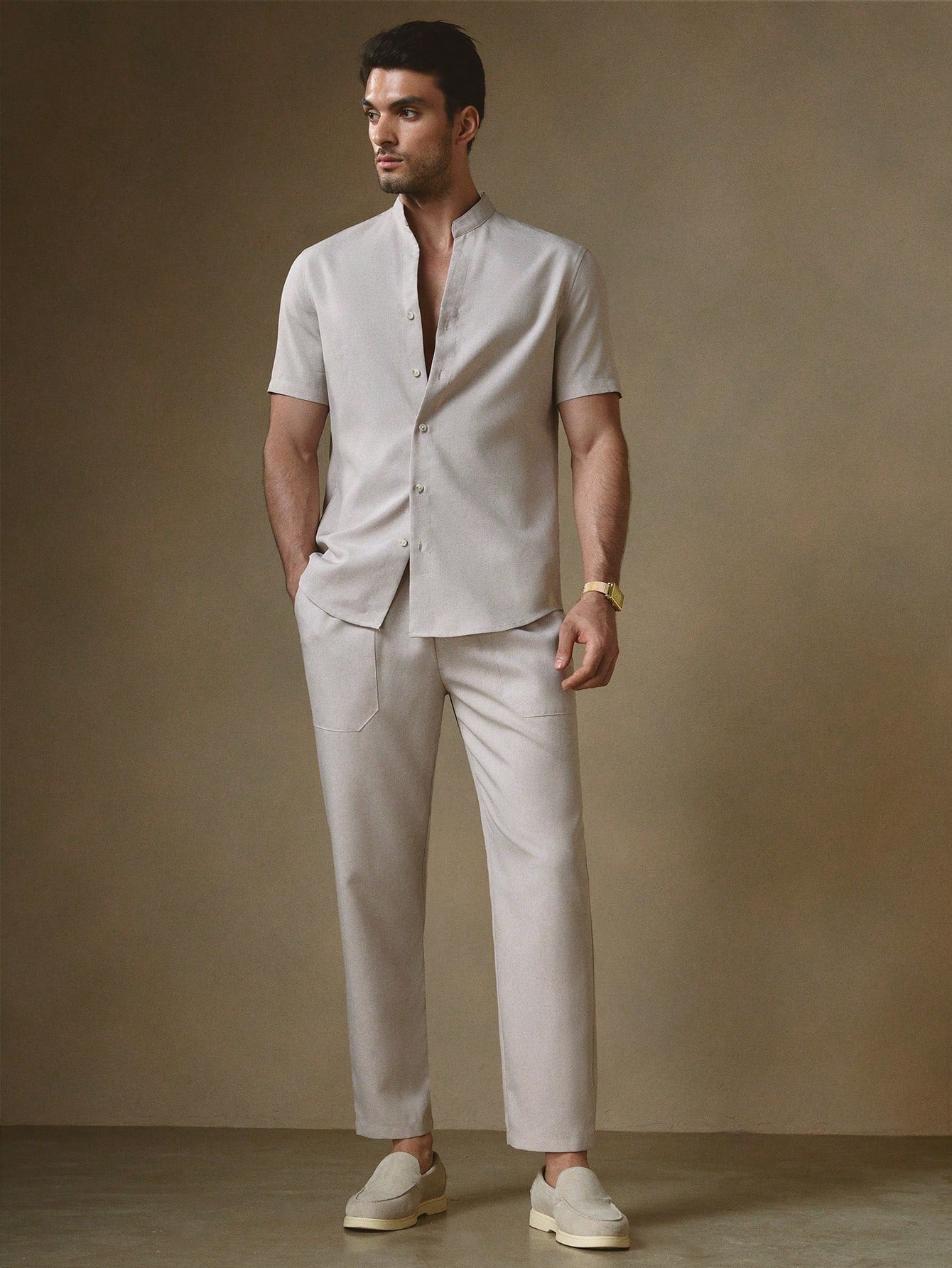 Lahori style tracksuit (Beige)