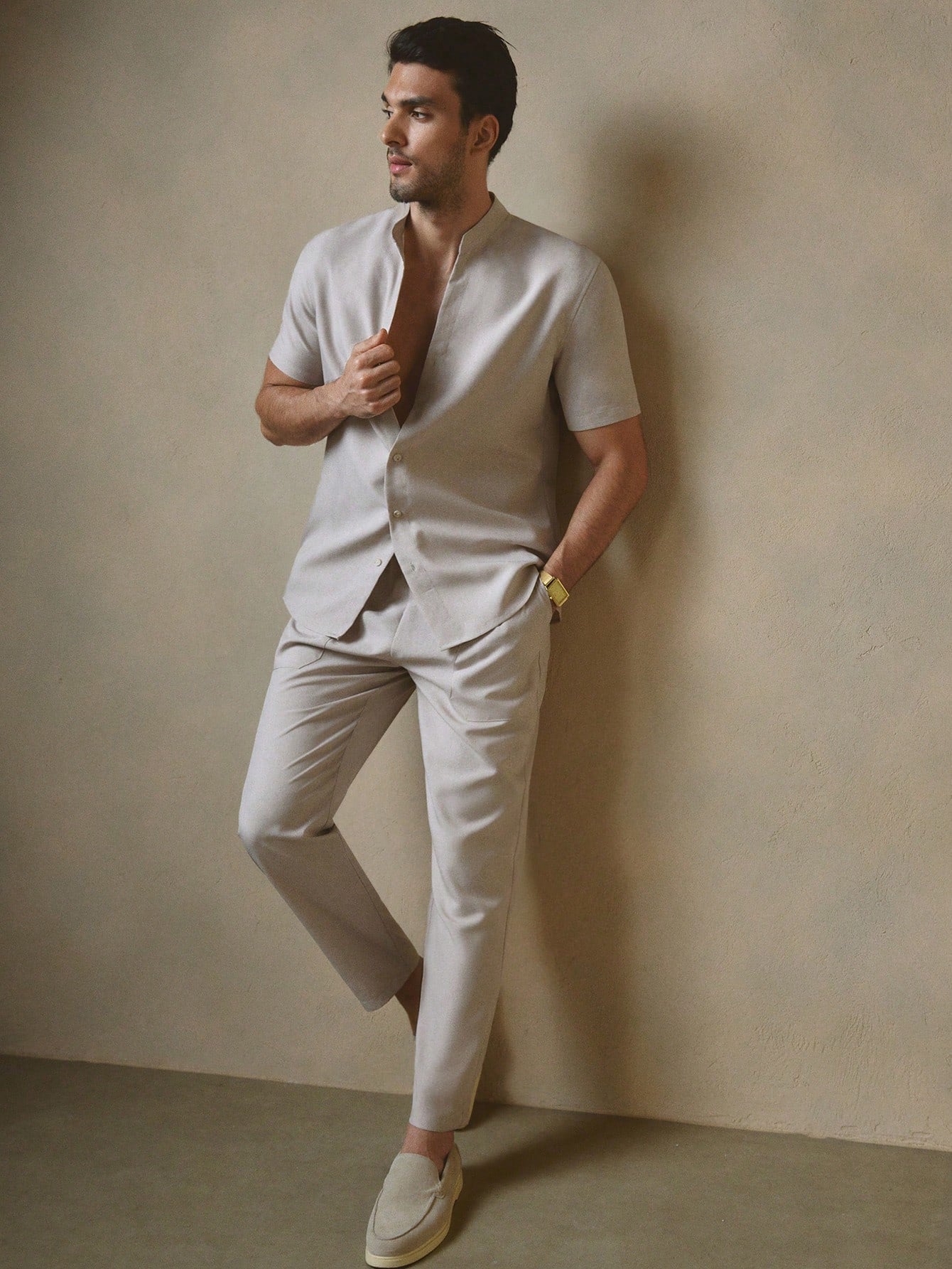 Lahori style tracksuit (Beige)