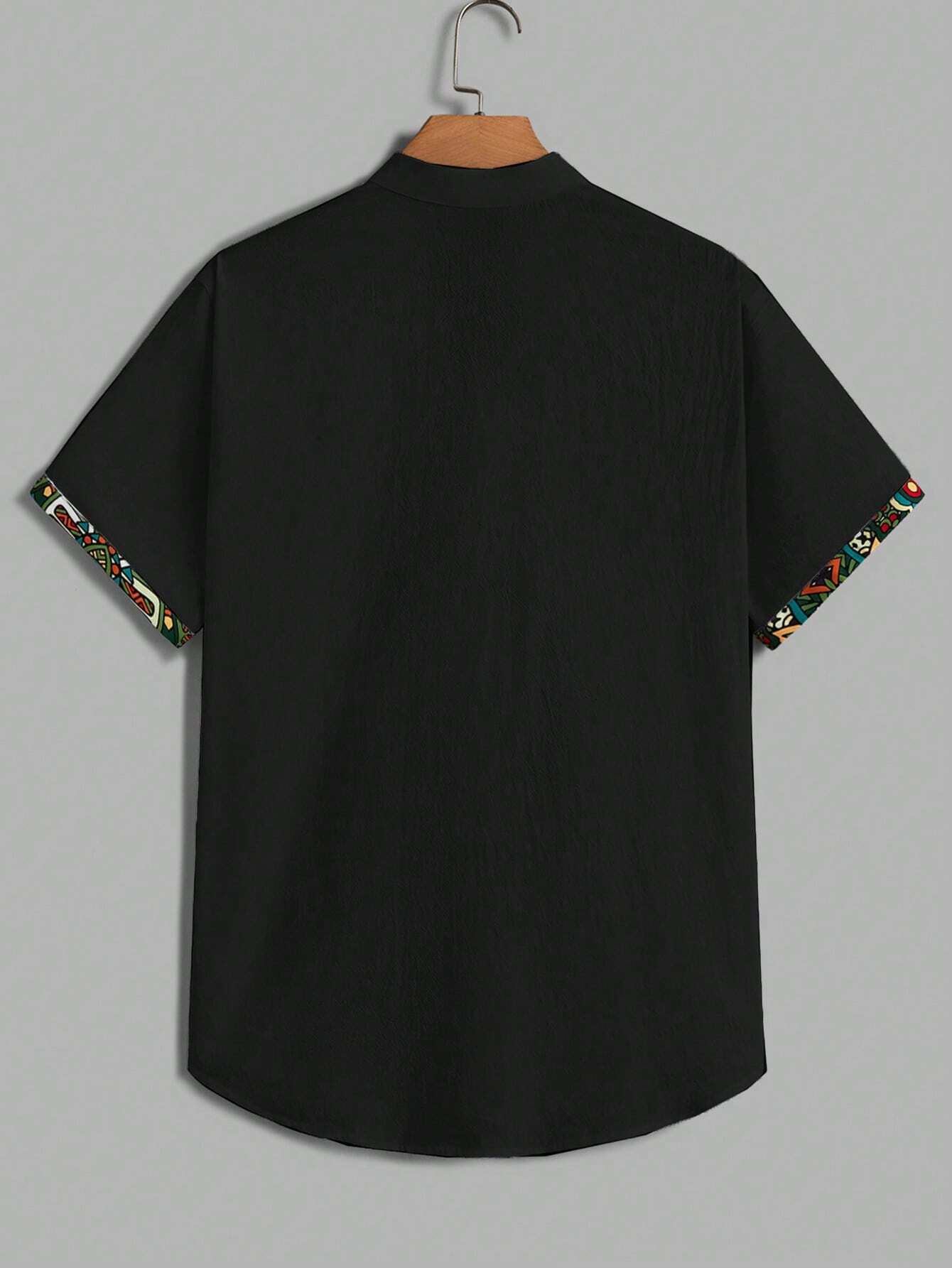 Ajrak shirt (Black)