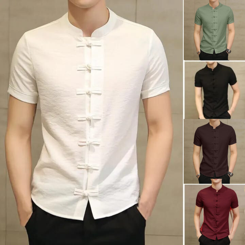 Kung Fu Chinese style shirt-White