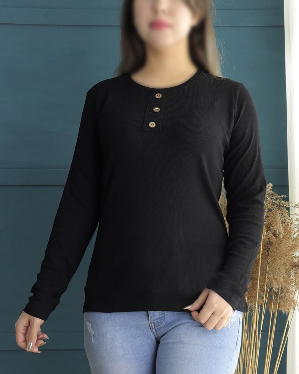 Thermal shirts for Girls- Black