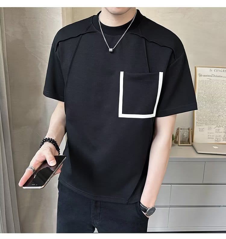 Streetwear Cozy t-shirt- Black
