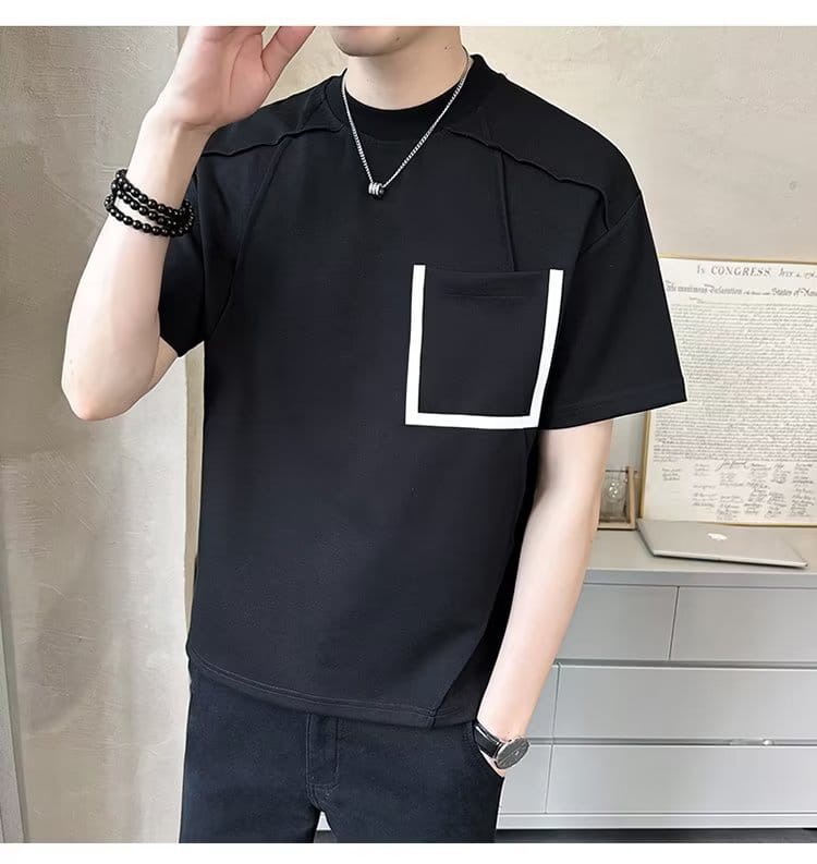 Streetwear Cozy t-shirt- Black