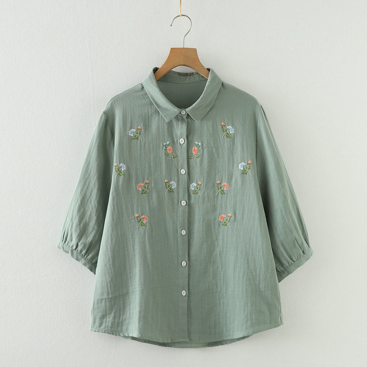 Sweet Loose Blouse (Mint Green)